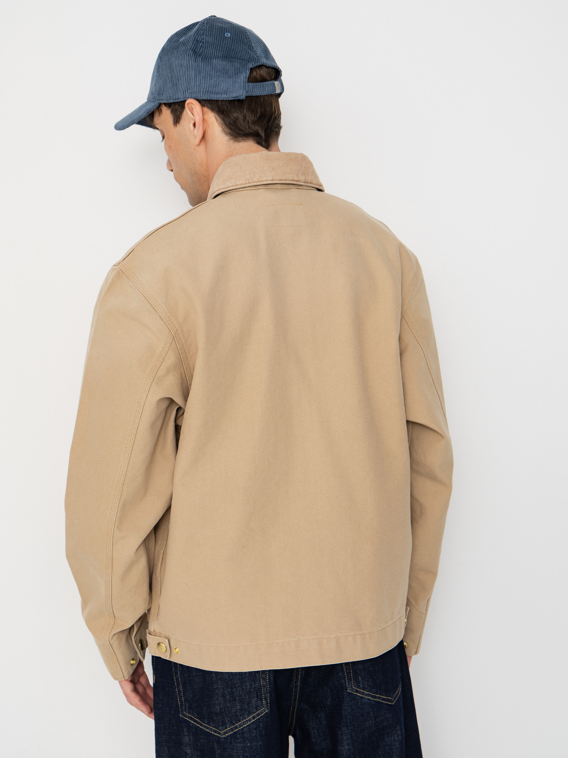 Geacă Carhartt WIP Detroit (dusty h brown/dusty h brown)