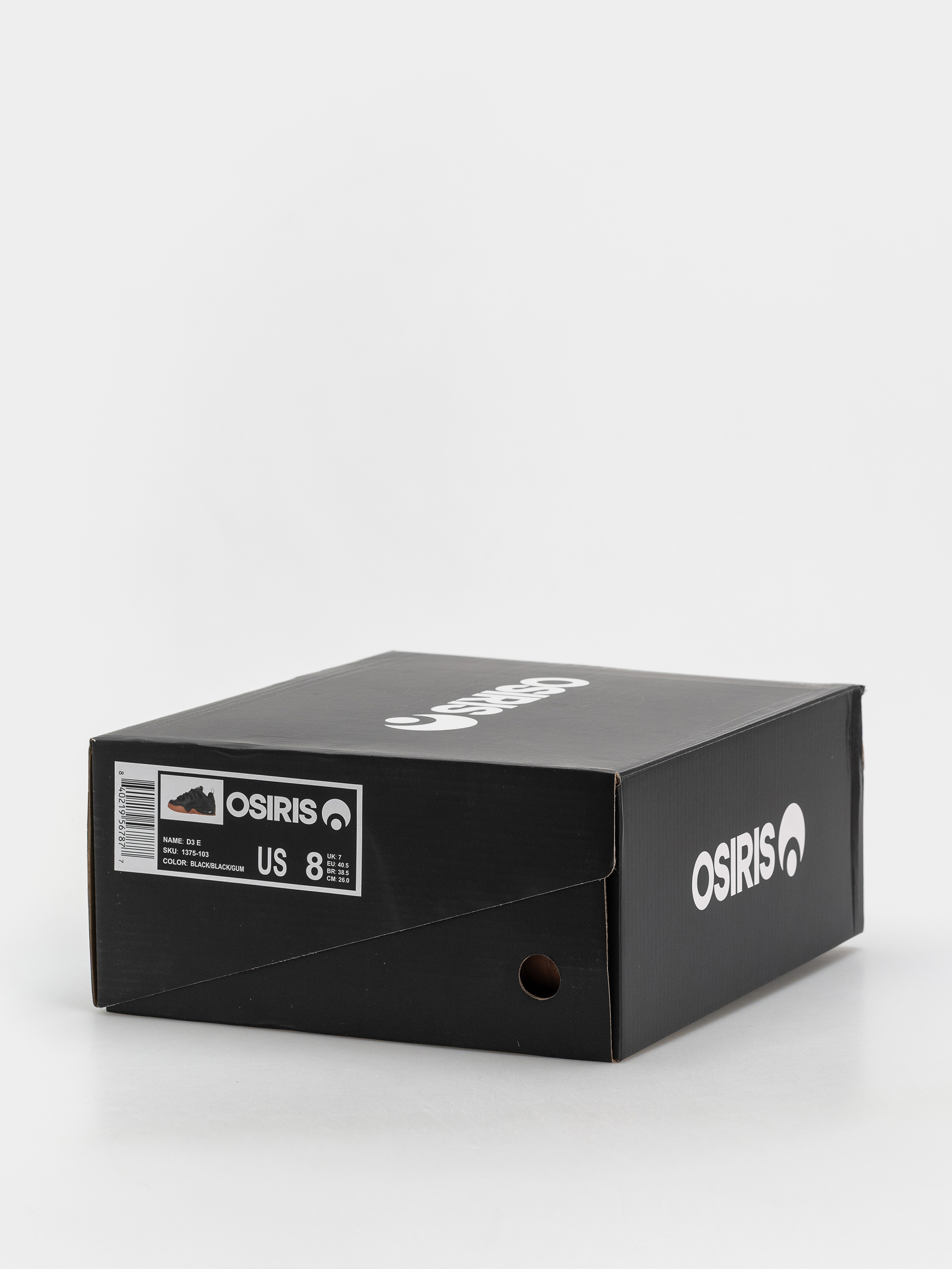 Pantofi Osiris D3 E (black/black/gum)
