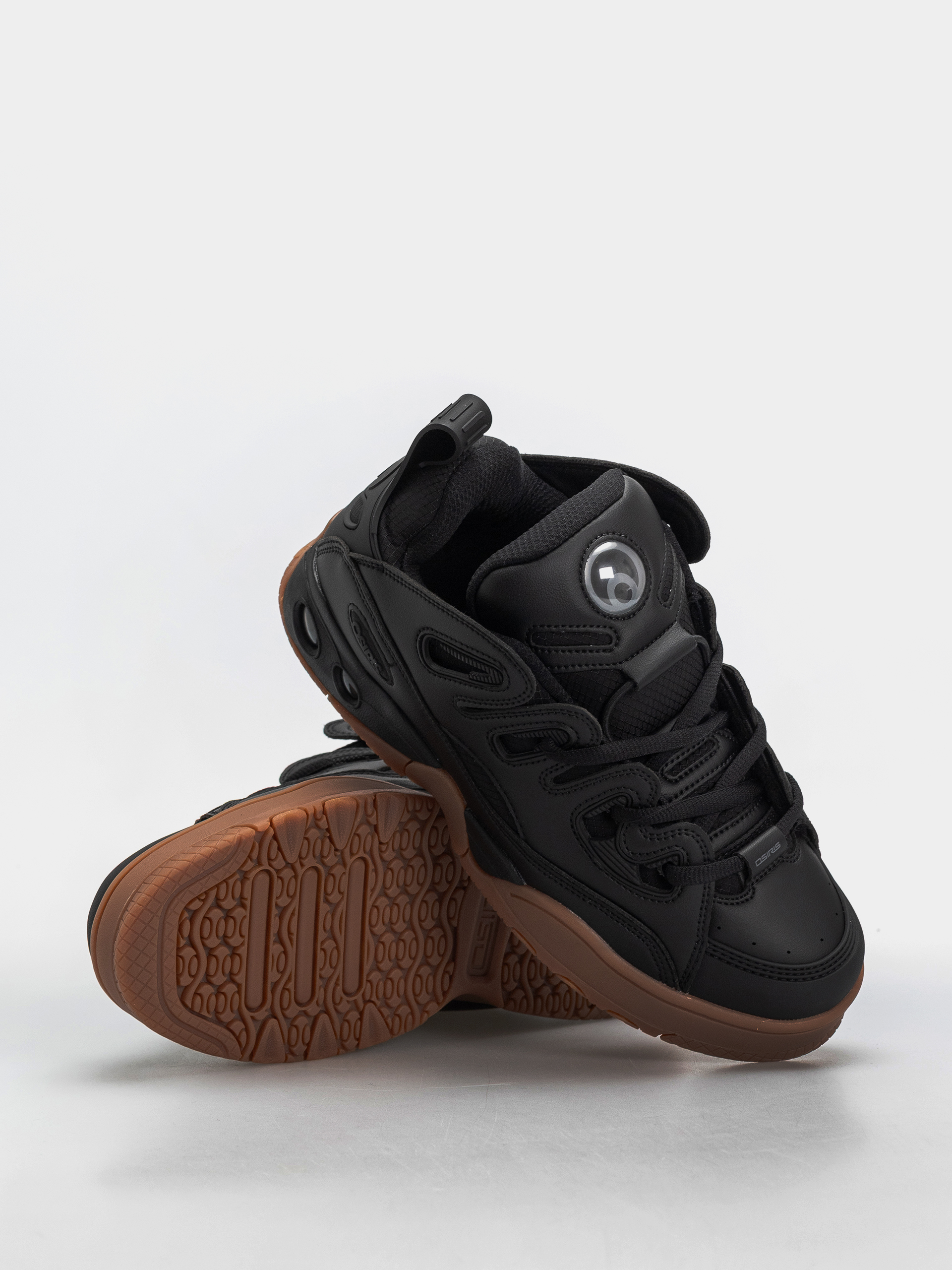 Pantofi Osiris D3 E (black/black/gum)