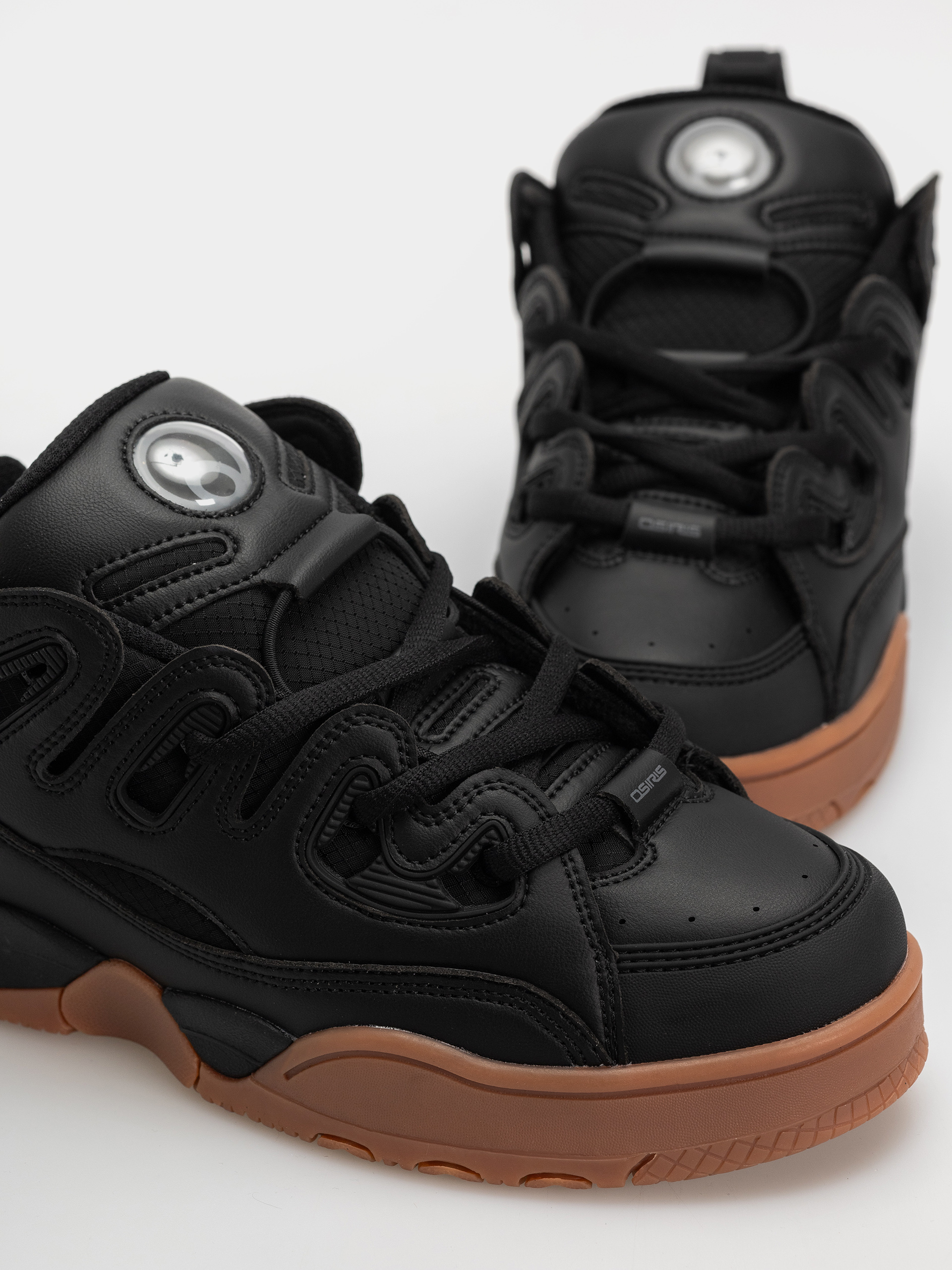 Pantofi Osiris D3 E (black/black/gum)