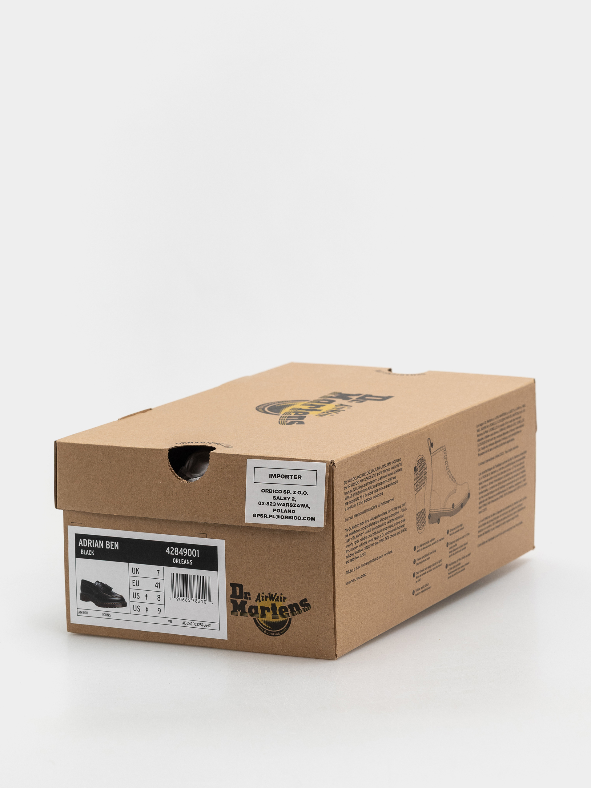 Pantofi Dr. Martens Adrian Ben Tassel Loafer (black orleans)