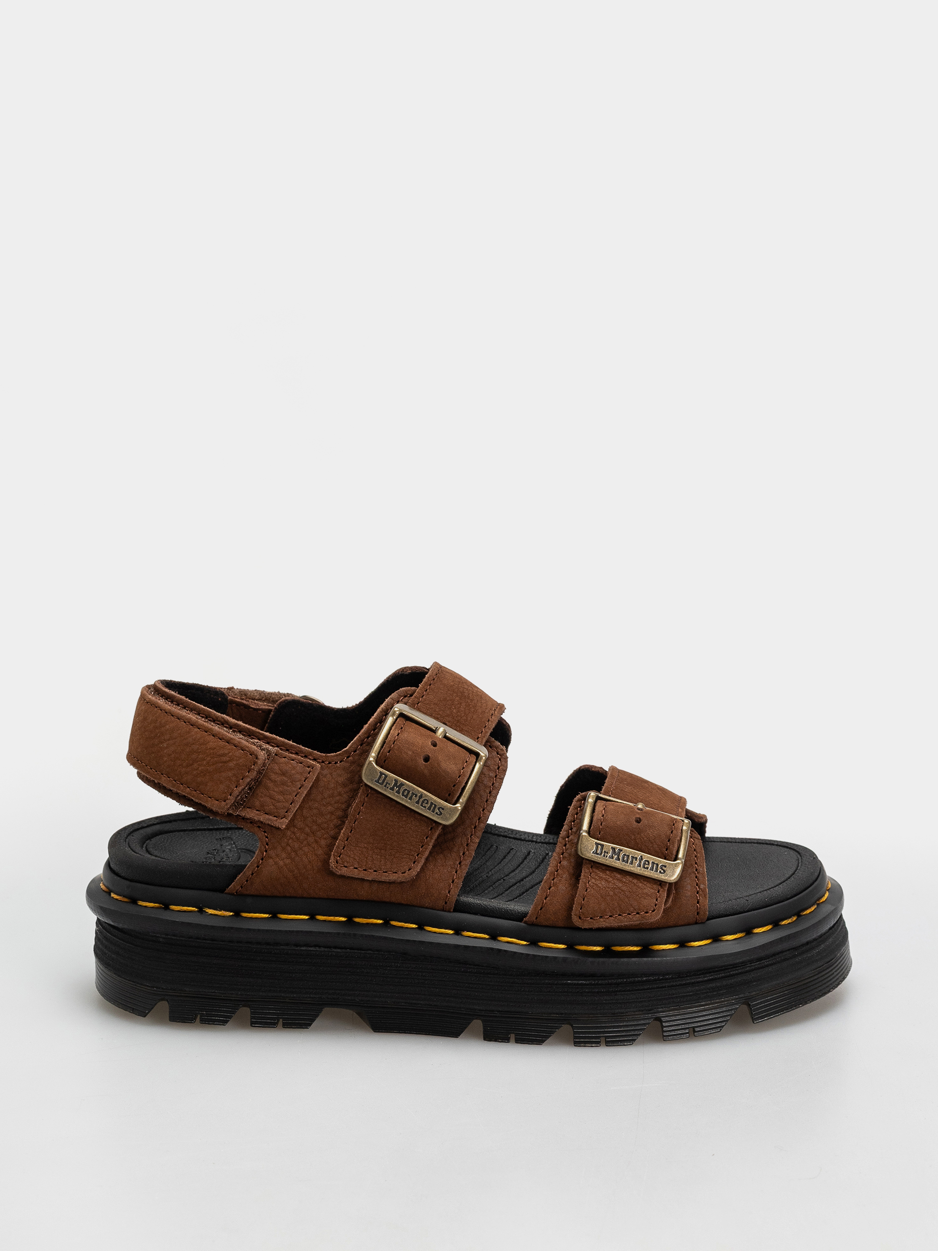 ※mar911 Sandale Dr. Martens ZebZag Wmn - maro (sepia brown tumbled nubuck)
