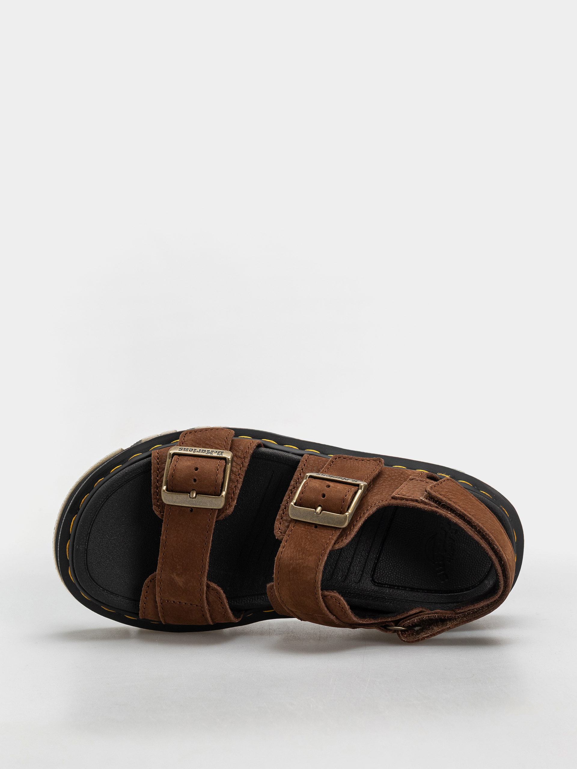 Sandale Dr. Martens ZebZag Wmn (sepia brown tumbled nubuck)