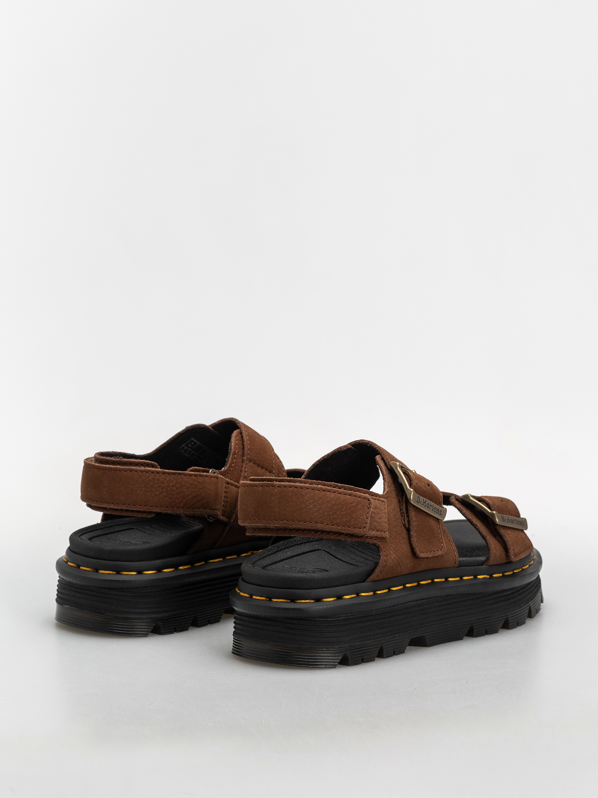 Sandale Dr. Martens ZebZag Wmn (sepia brown tumbled nubuck)