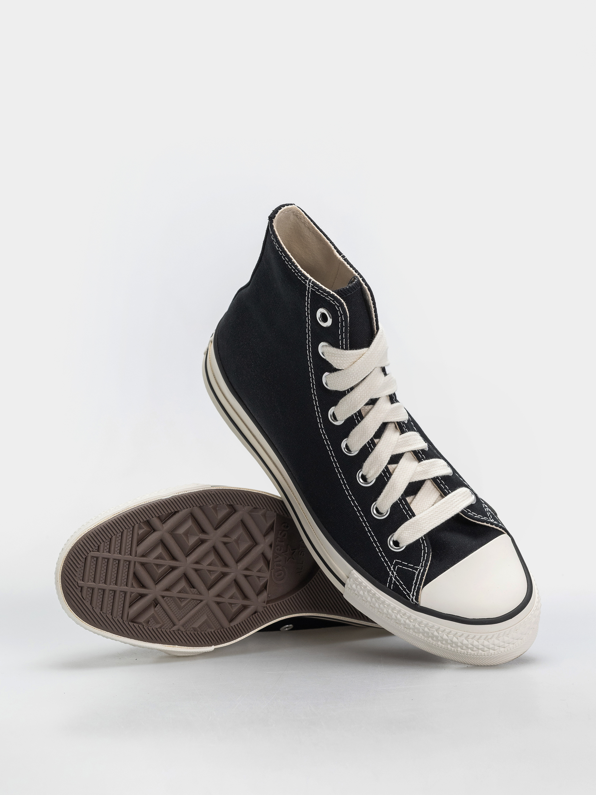 Teniși Converse Chuck Taylor Throwback Hi (black/vintage white)