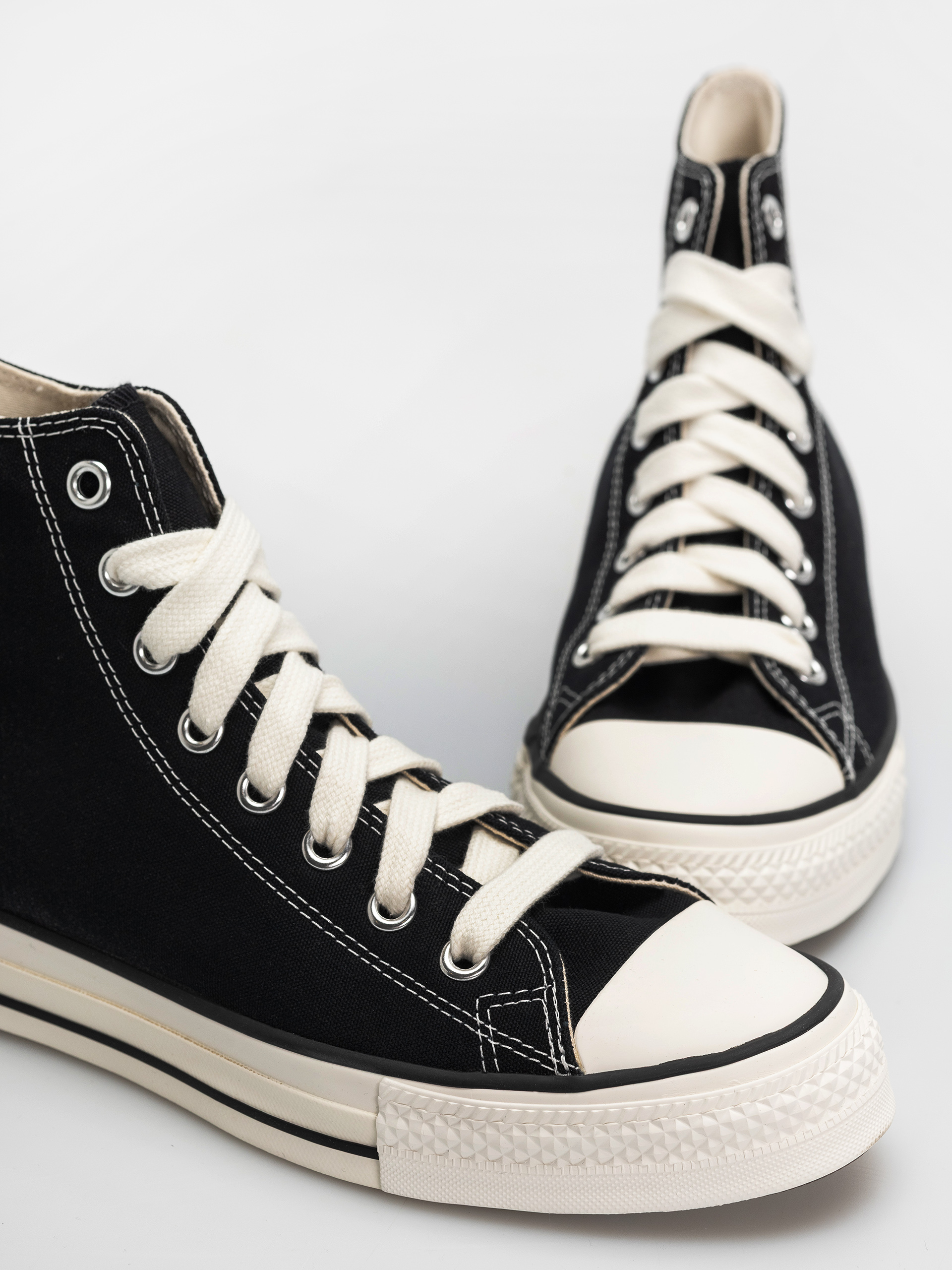 Teniși Converse Chuck Taylor Throwback Hi (black/vintage white)