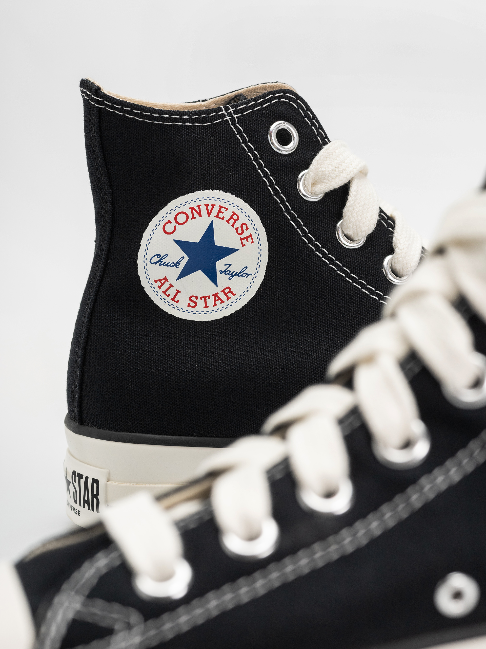 Teniși Converse Chuck Taylor Throwback Hi (black/vintage white)