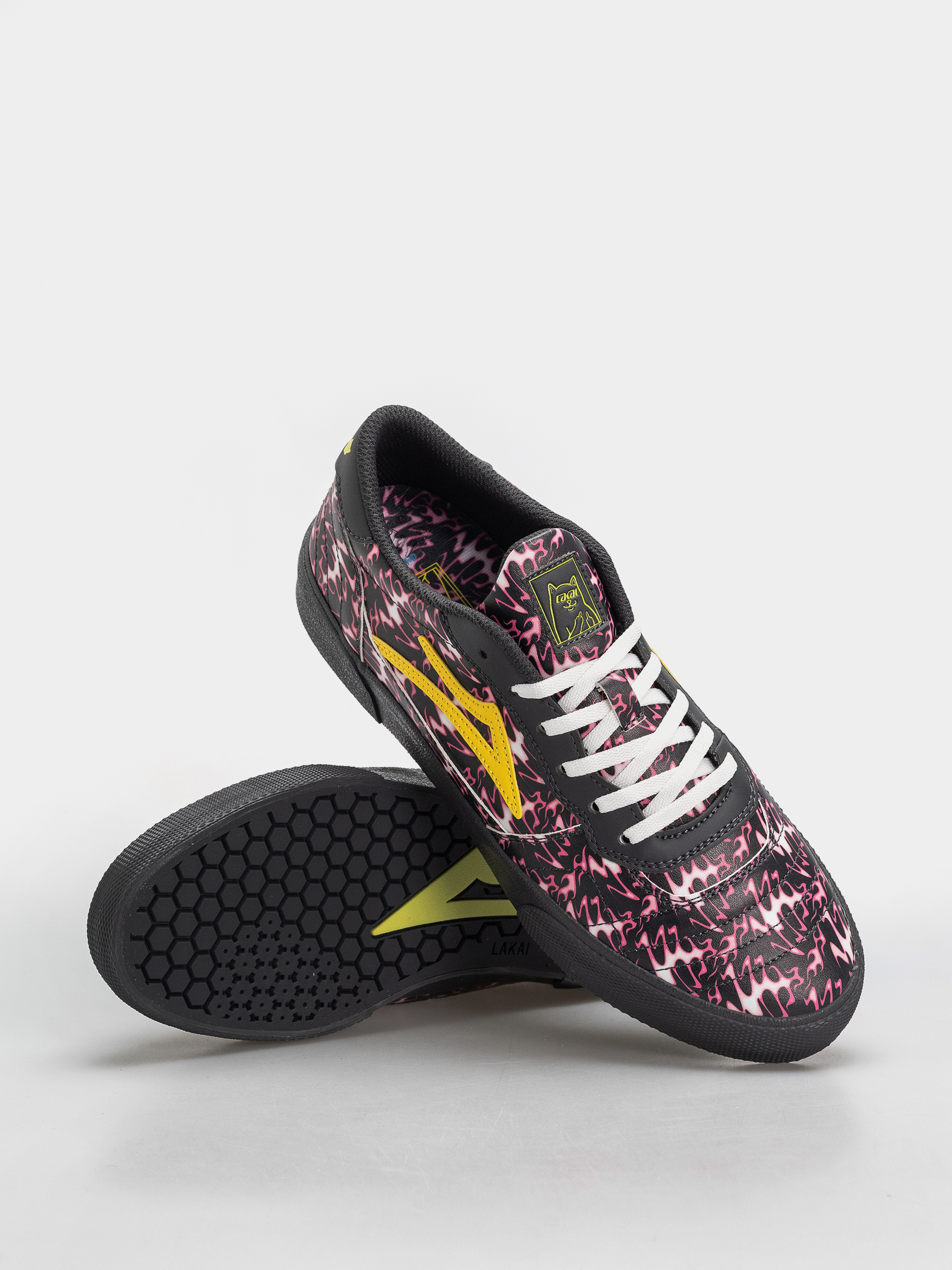 Pantofi Lakai Cambridge Lakai X Rip'N'Dip (pink flame)