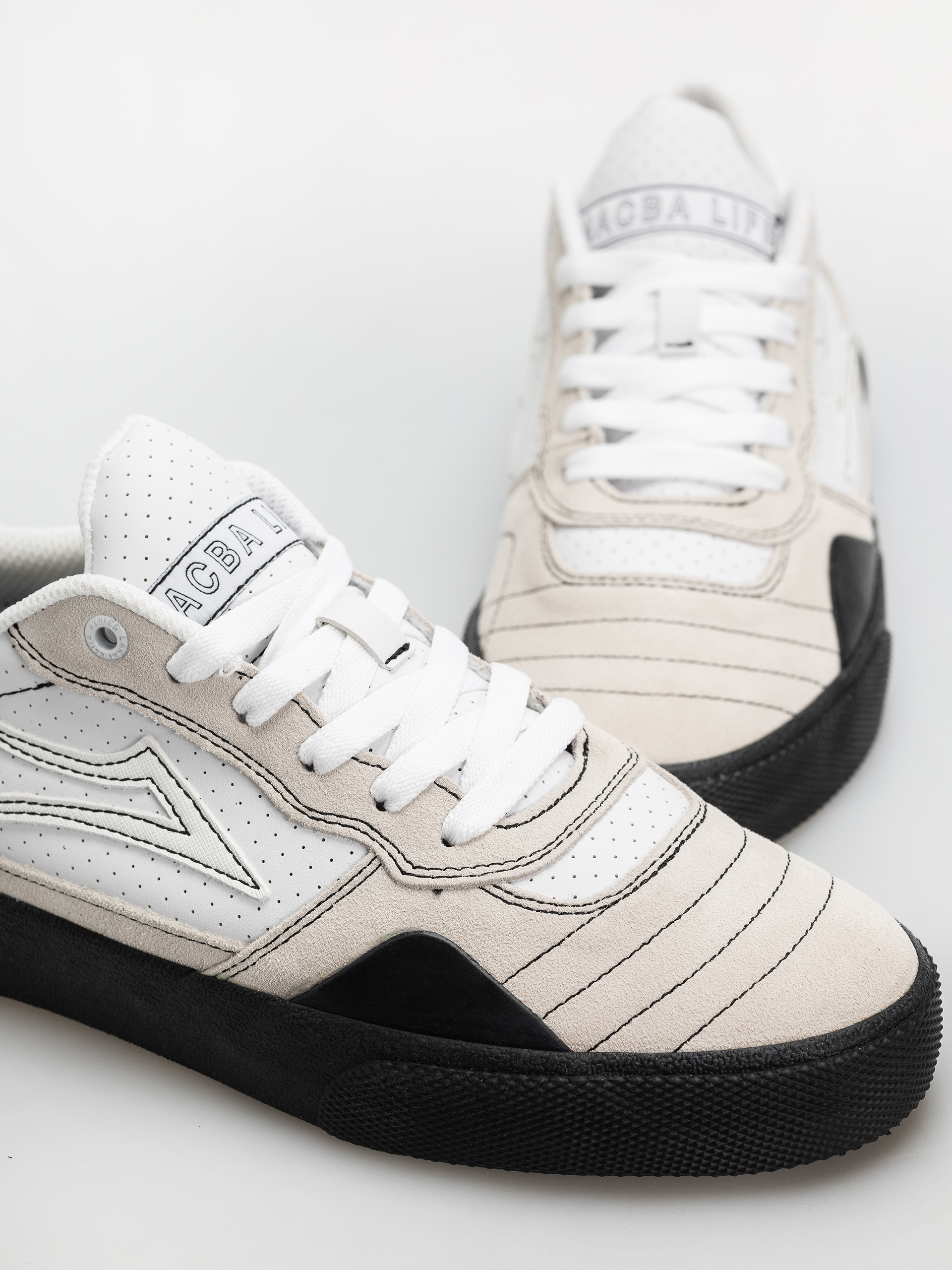 Pantofi Lakai Cambridge Elite (macbalife black/white)