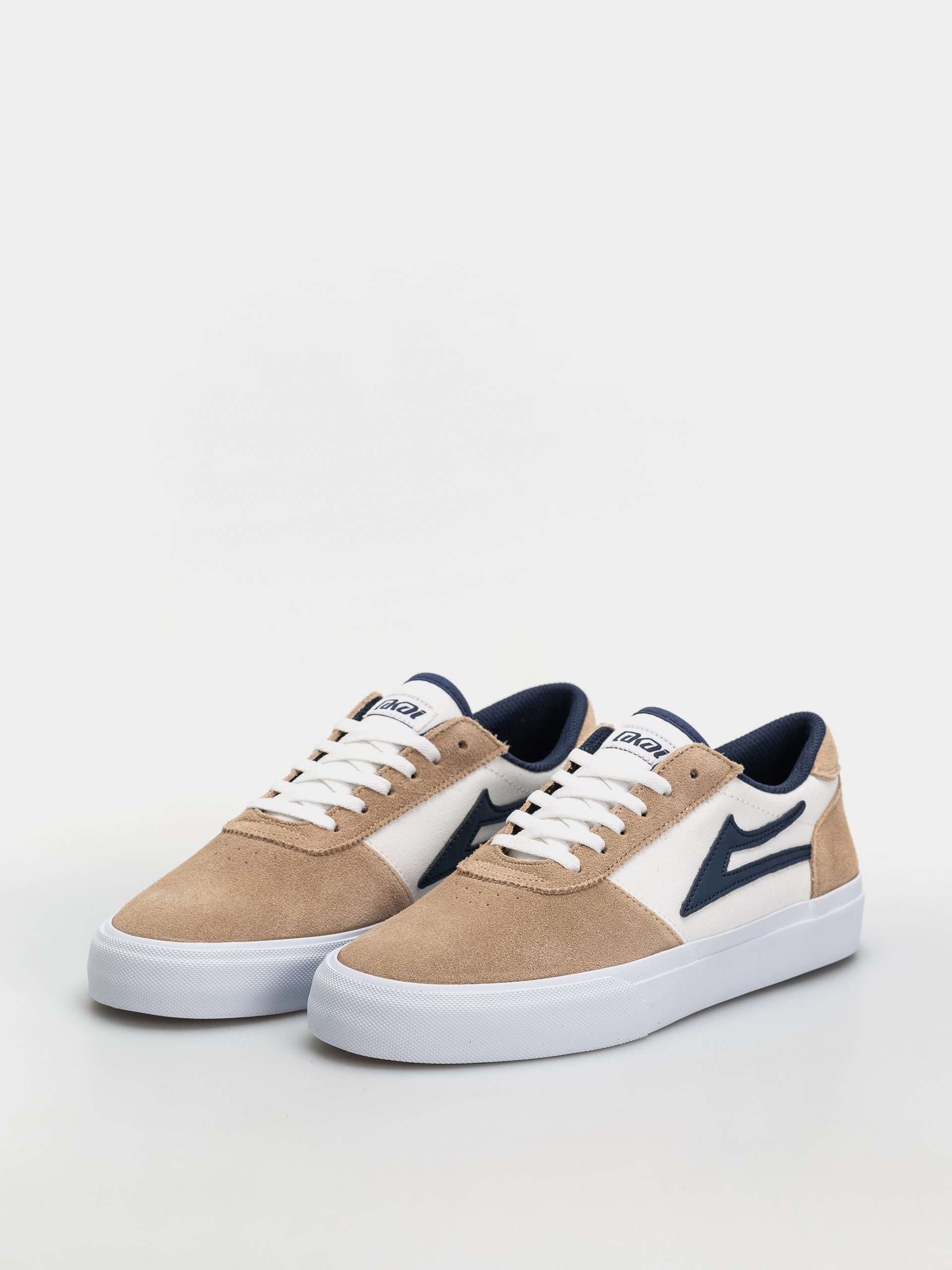 Pantofi Lakai Manchester (white/tan/navy)