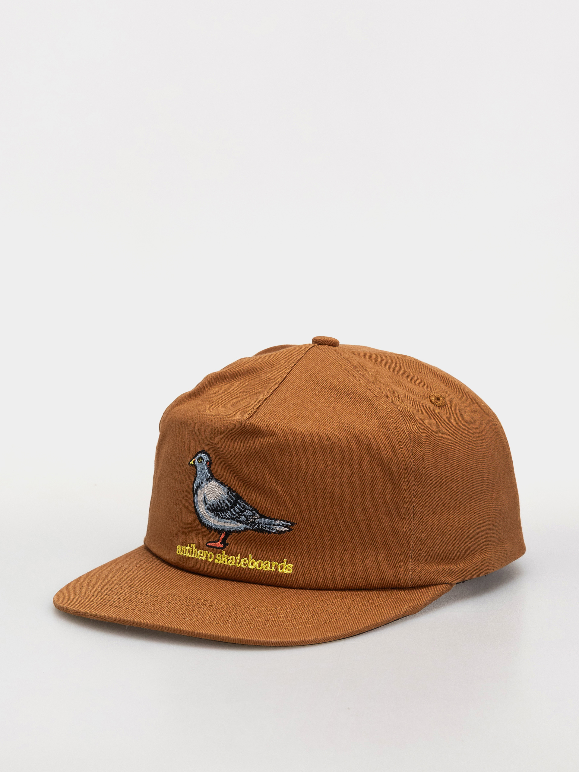 Șapcă Antihero Lil Pigeon (medium brown/yellow)