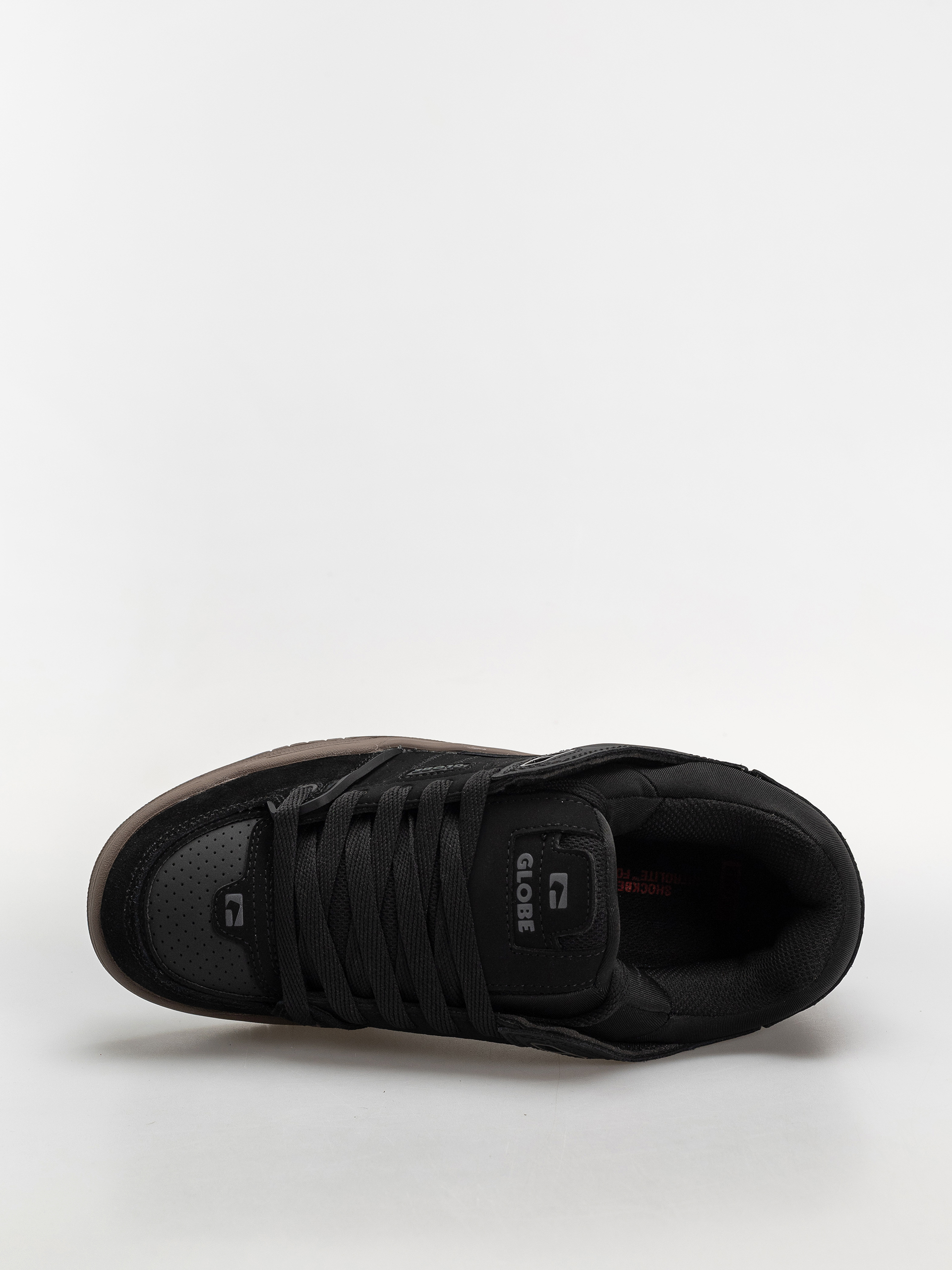 Pantofi Globe Fusion (black/tobacco gum)