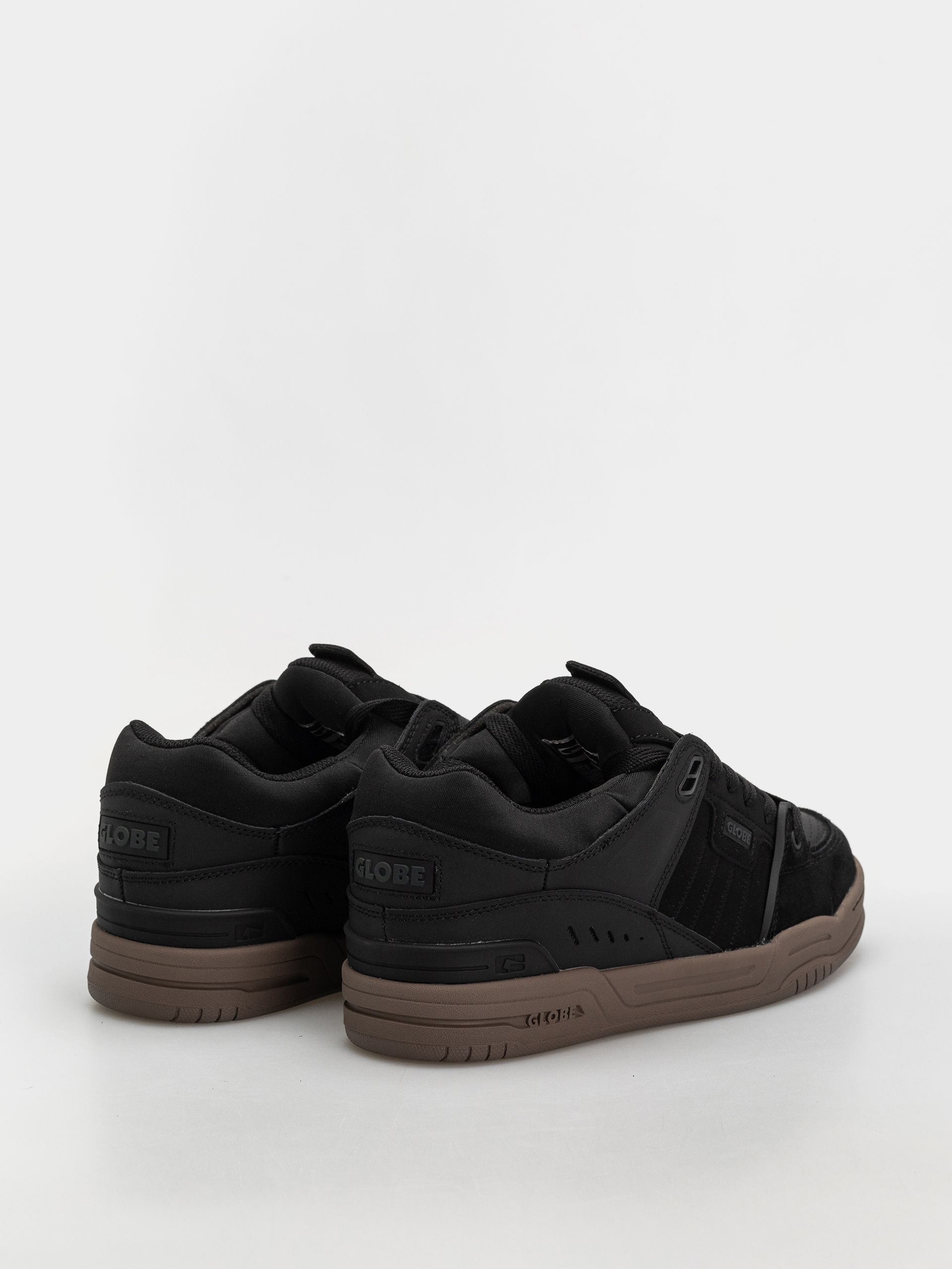Pantofi Globe Fusion (black/tobacco gum)