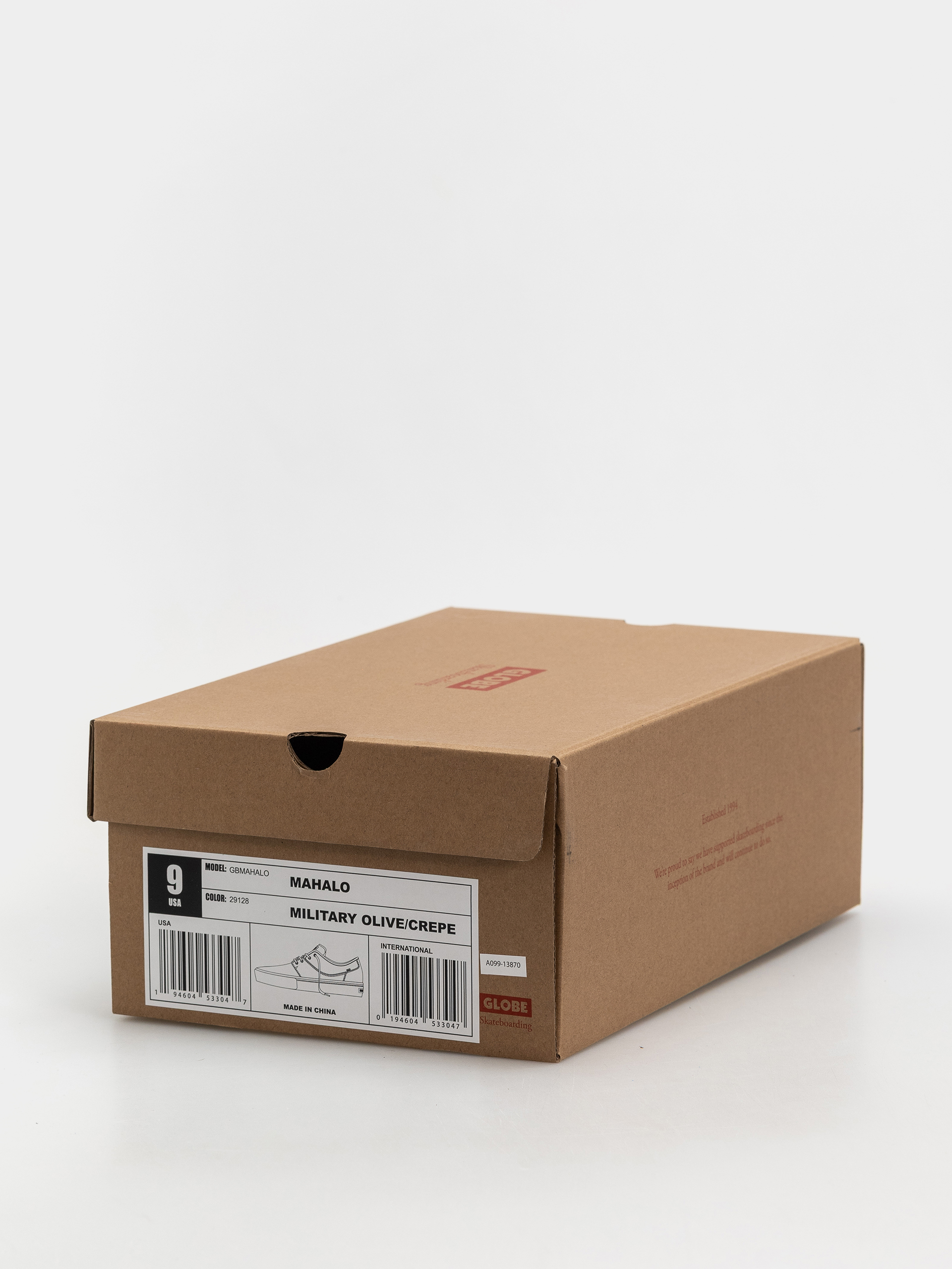 Pantofi Globe Mahalo (military olive/crepe)