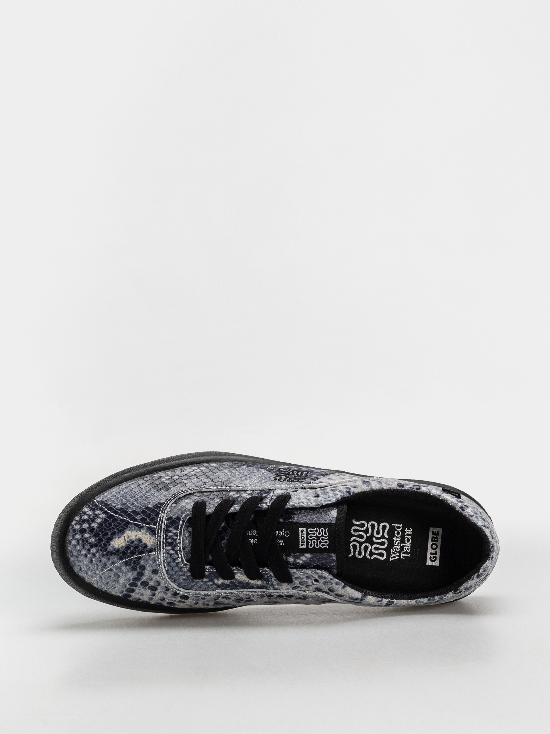 Pantofi Globe Melbek (wasted talent black/snake)