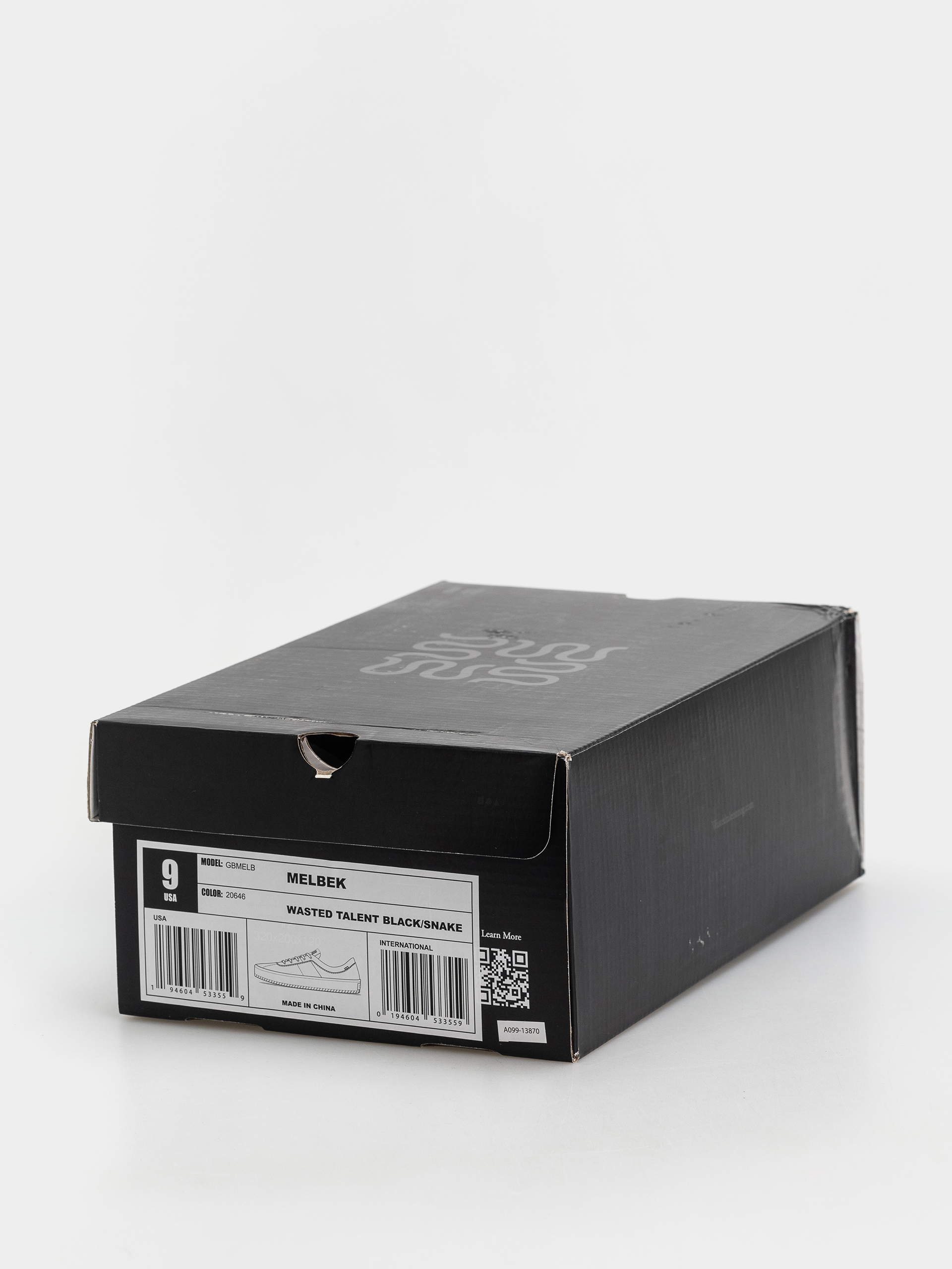 Pantofi Globe Melbek (wasted talent black/snake)