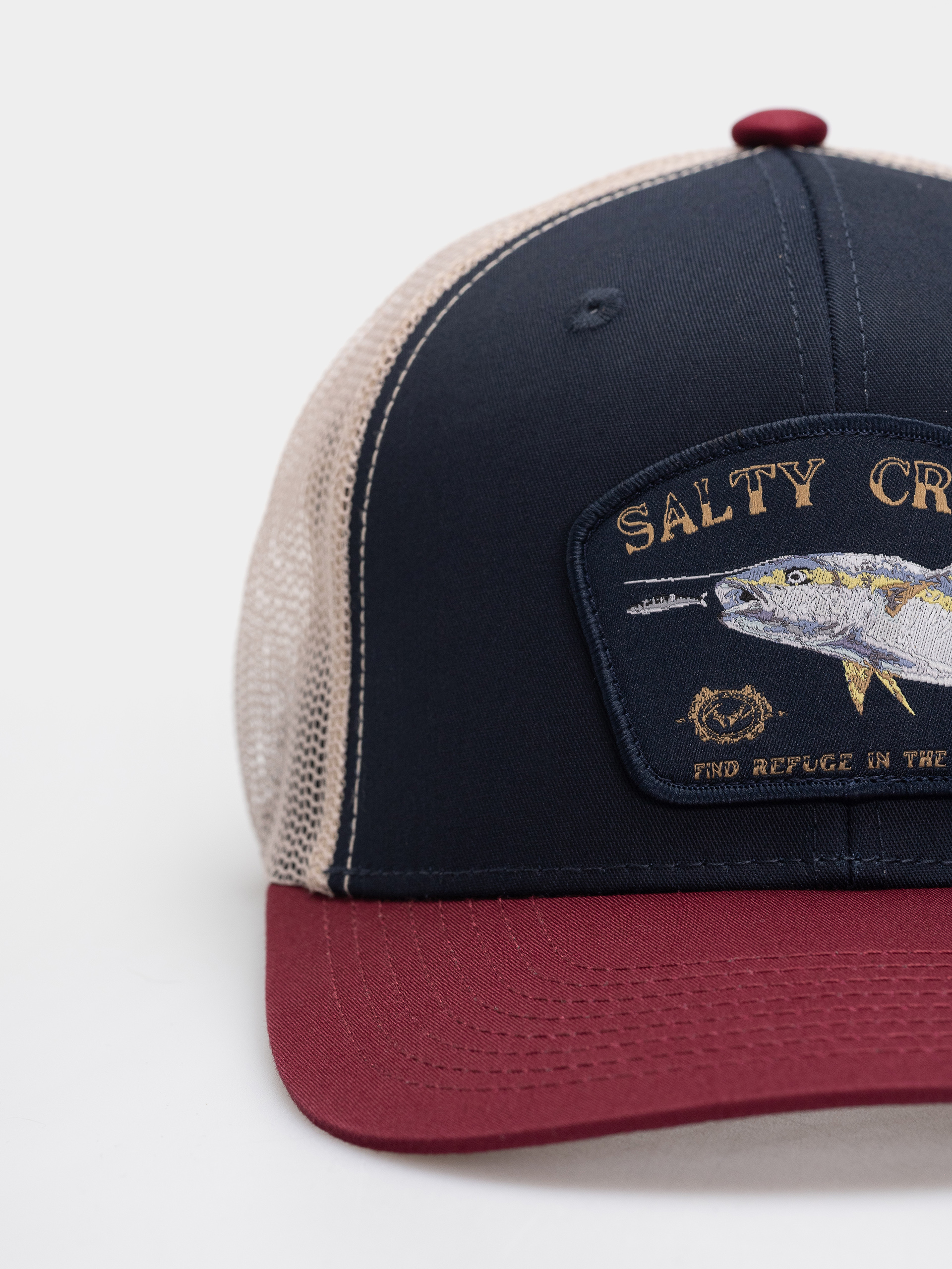 Șapcă Salty Crew Surface Retro Trucker (navy/red)