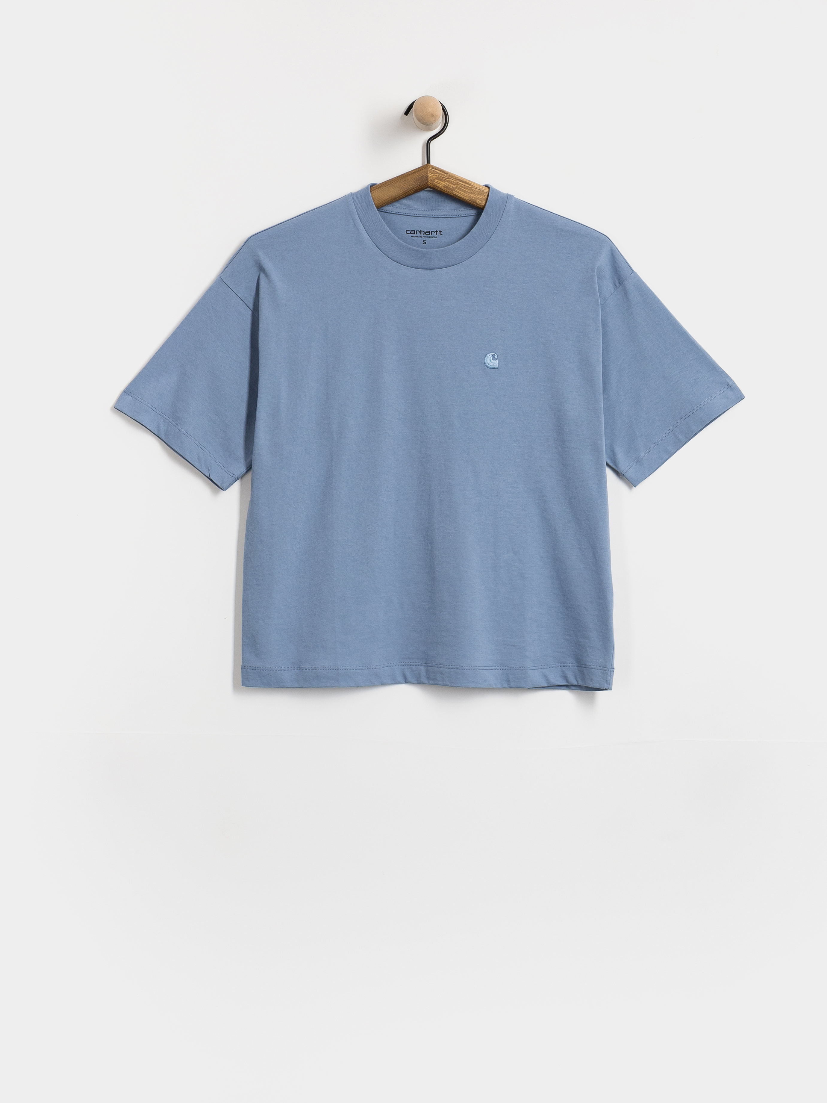 Tricou Carhartt WIP Chester Wmn (gentle blue)