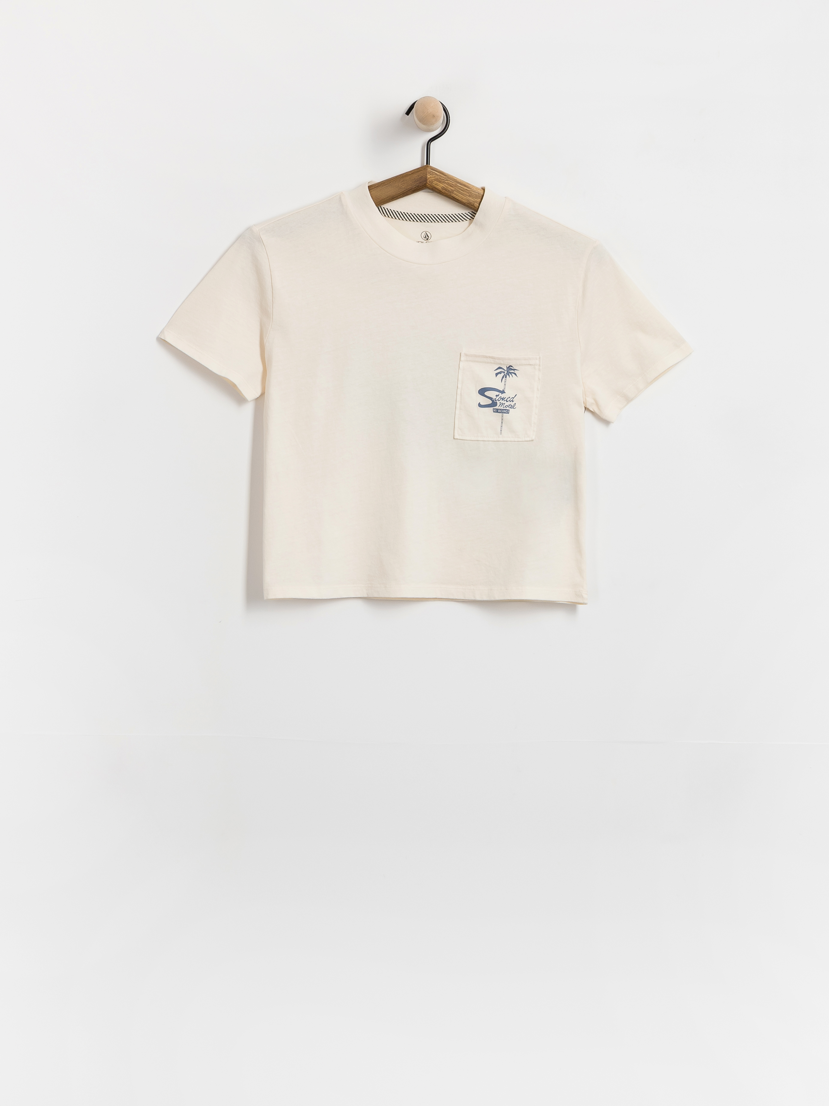 Tricou Volcom Pocket Dial Wmn (vintage white)