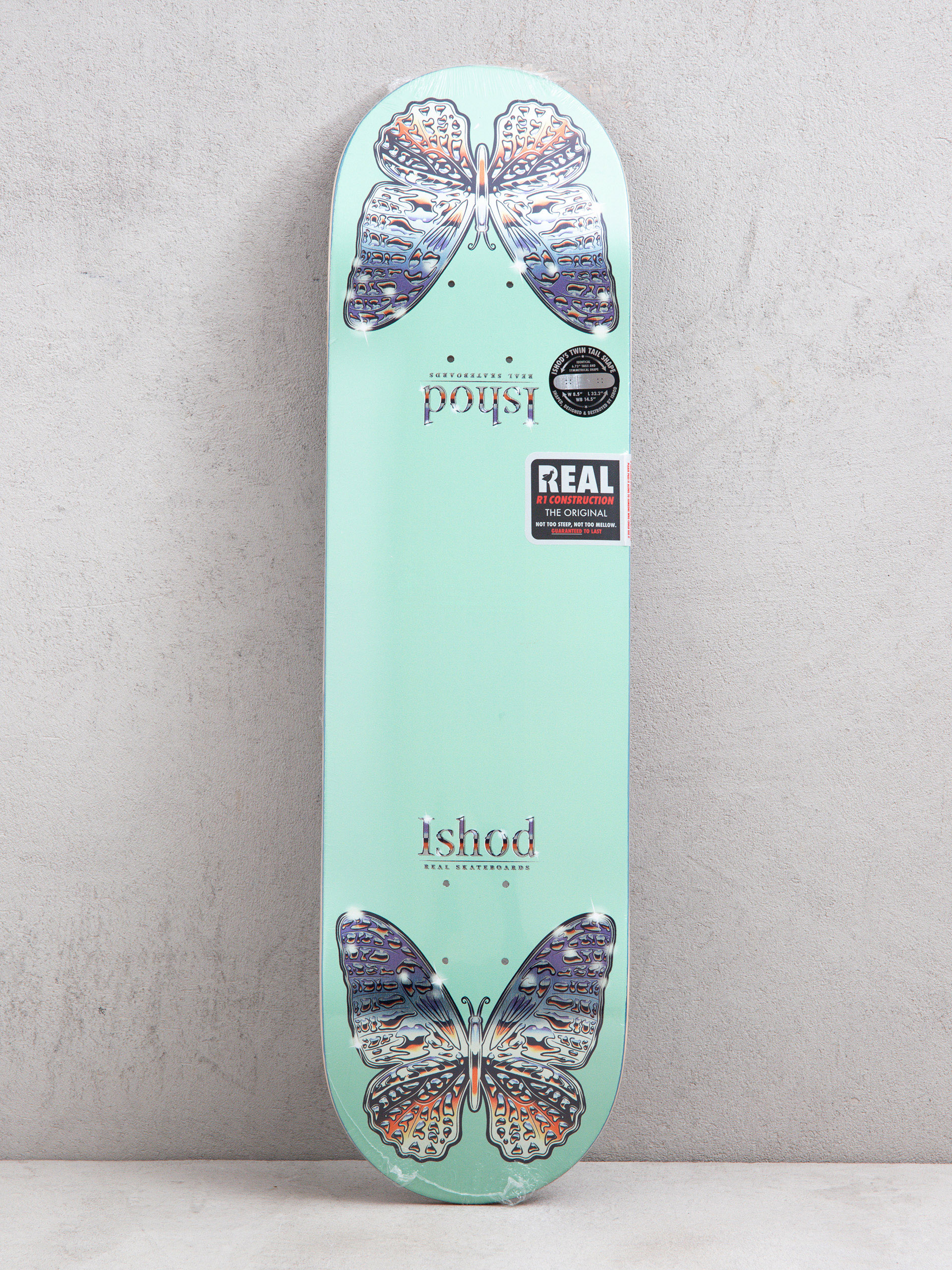 Placă Real Ishod Mariposa Chrome Twin Tail (teal)
