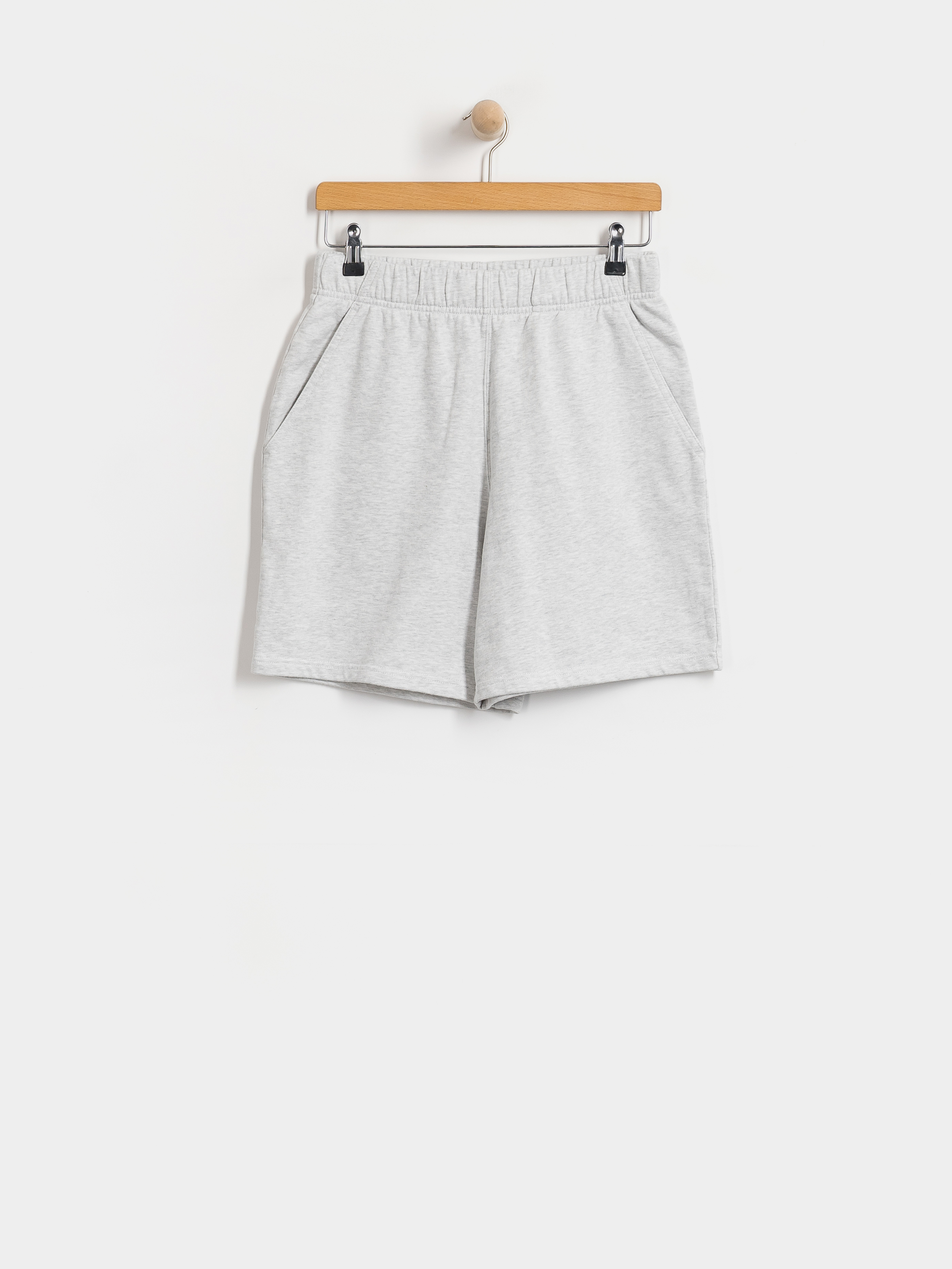 Pantaloni scurți Carhartt WIP Brenta Wmn (ash heather/white)
