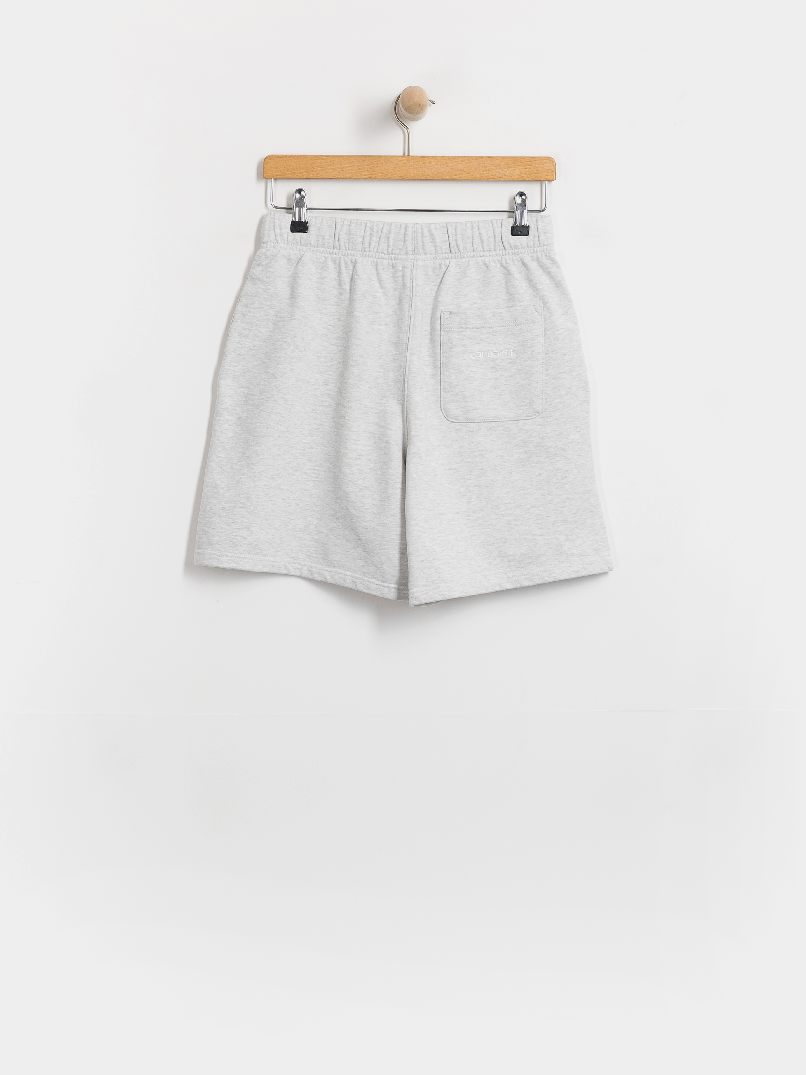 Pantaloni scurți Carhartt WIP Brenta Wmn (ash heather/white)