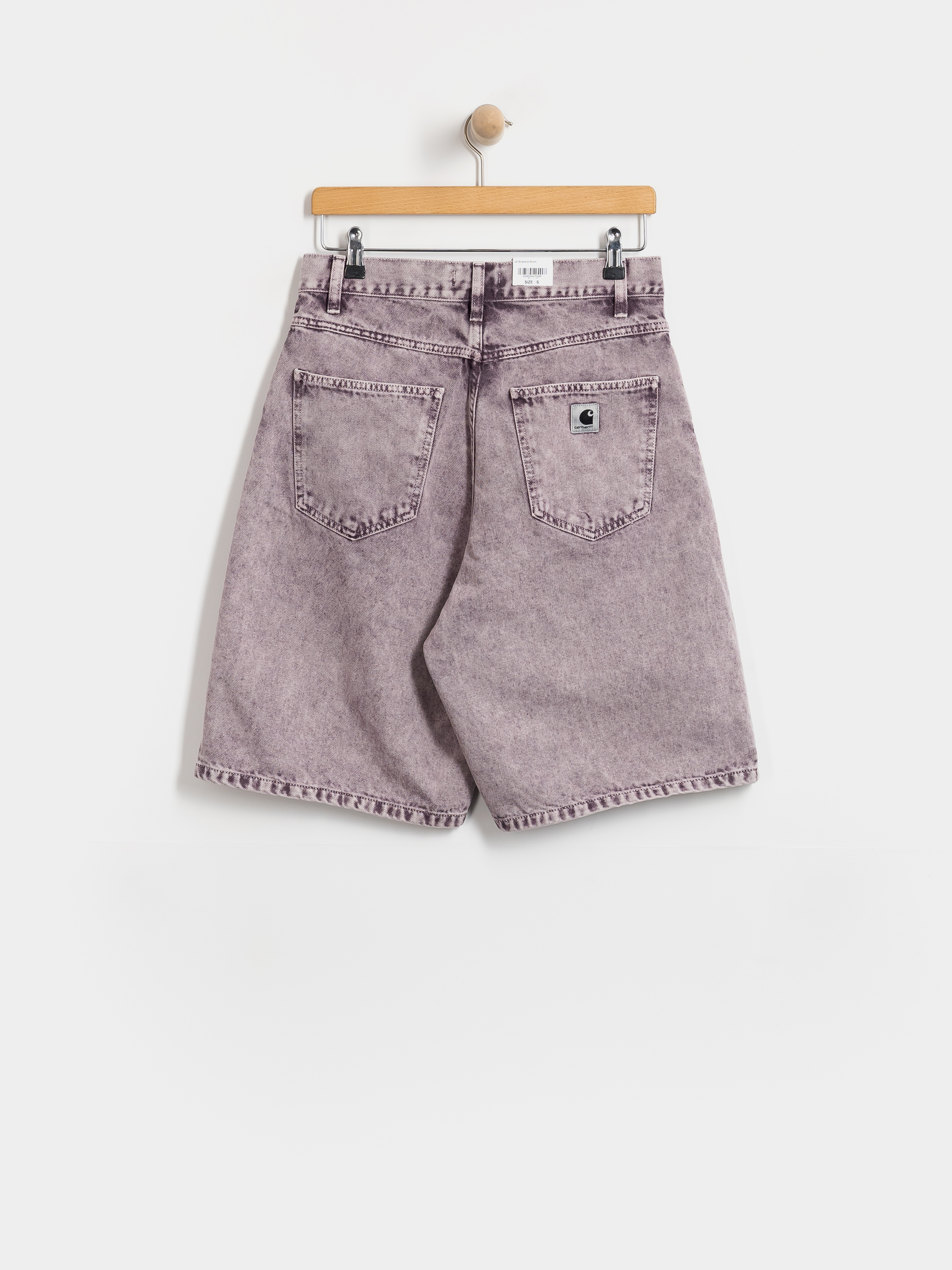Pantaloni scurți Carhartt WIP Brandon Wmn (cozy purple chalk wash)