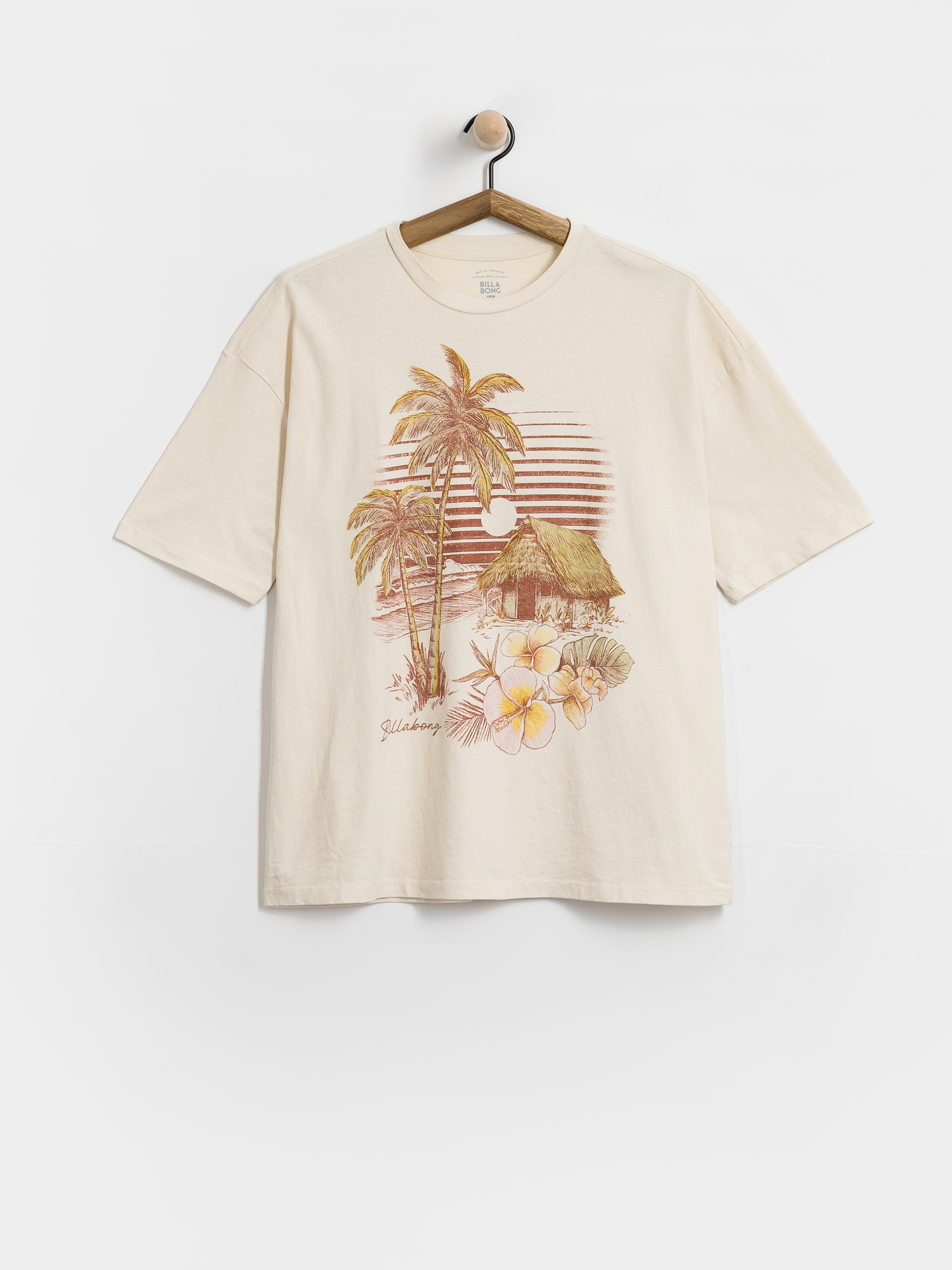 Tricou Billabong Will Find Me Here Wmn (white cap)