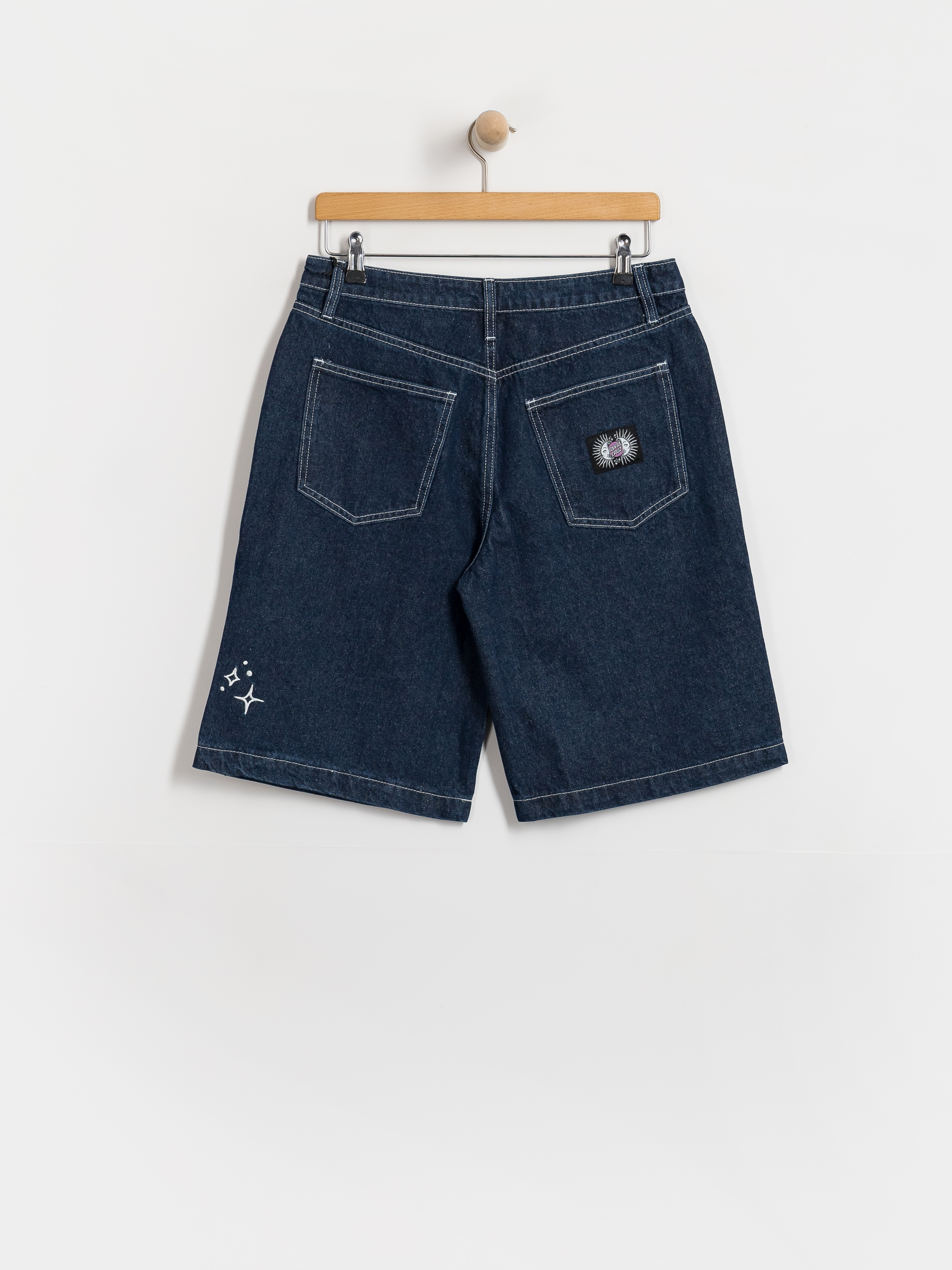 Pantaloni scurți Santa Cruz Split Sun Wmn (dark denim)