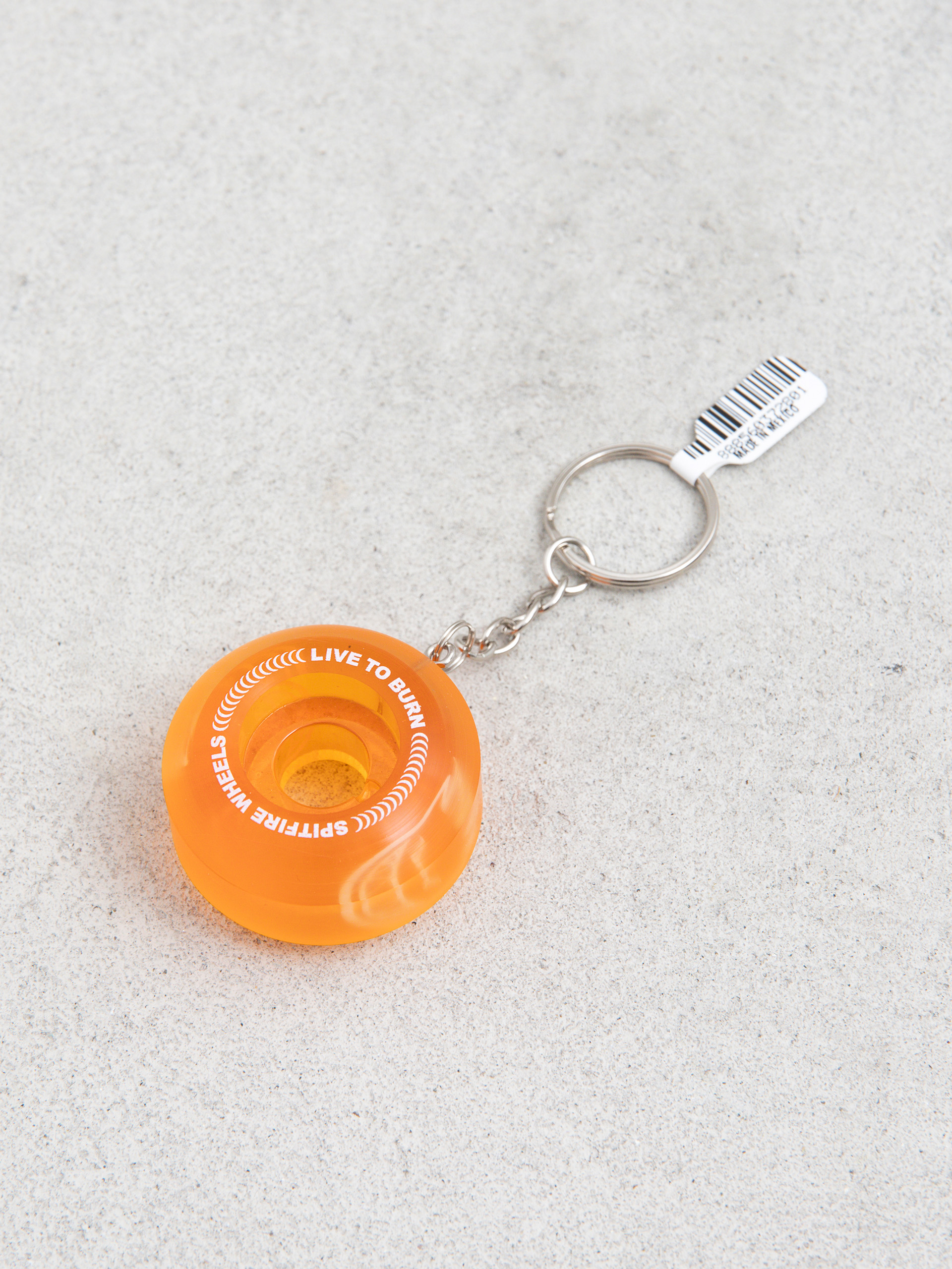 Breloc Spitfire Wheel Keychain (transparent orange)