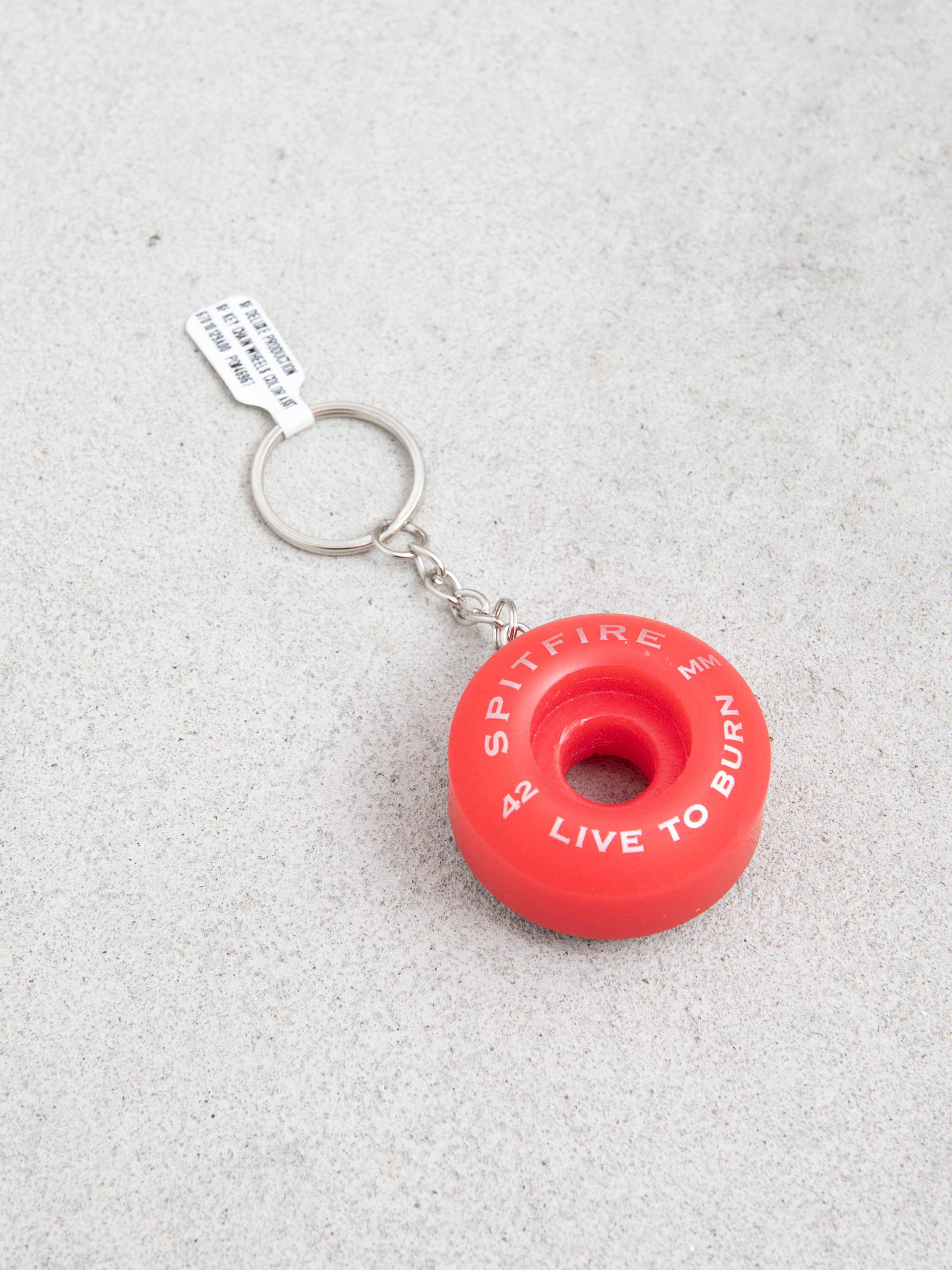 Breloc Spitfire Wheel Keychain (red)