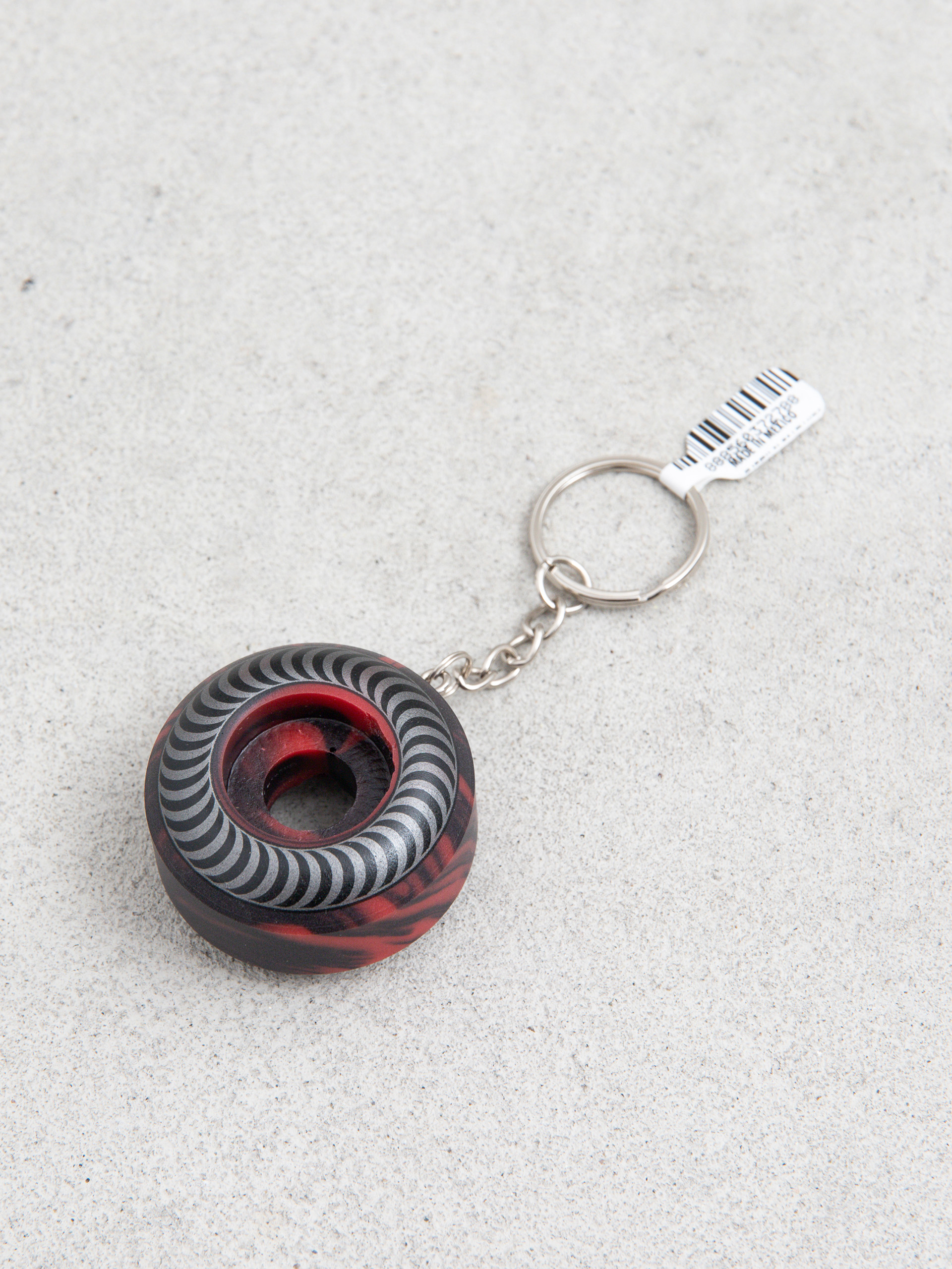 Breloc Spitfire Wheel Keychain (red swirl)