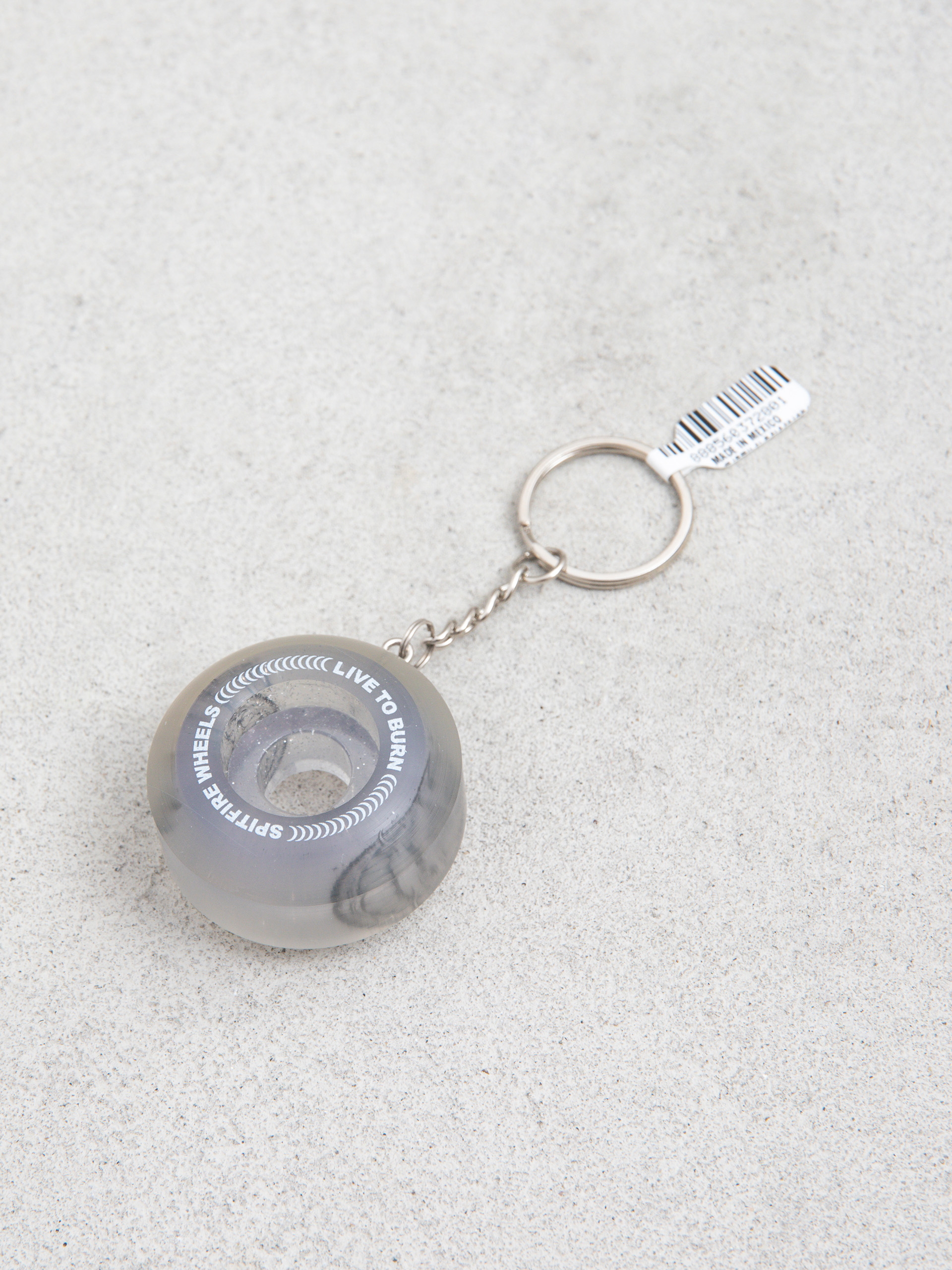 Breloc Spitfire Wheel Keychain (transparent grey)