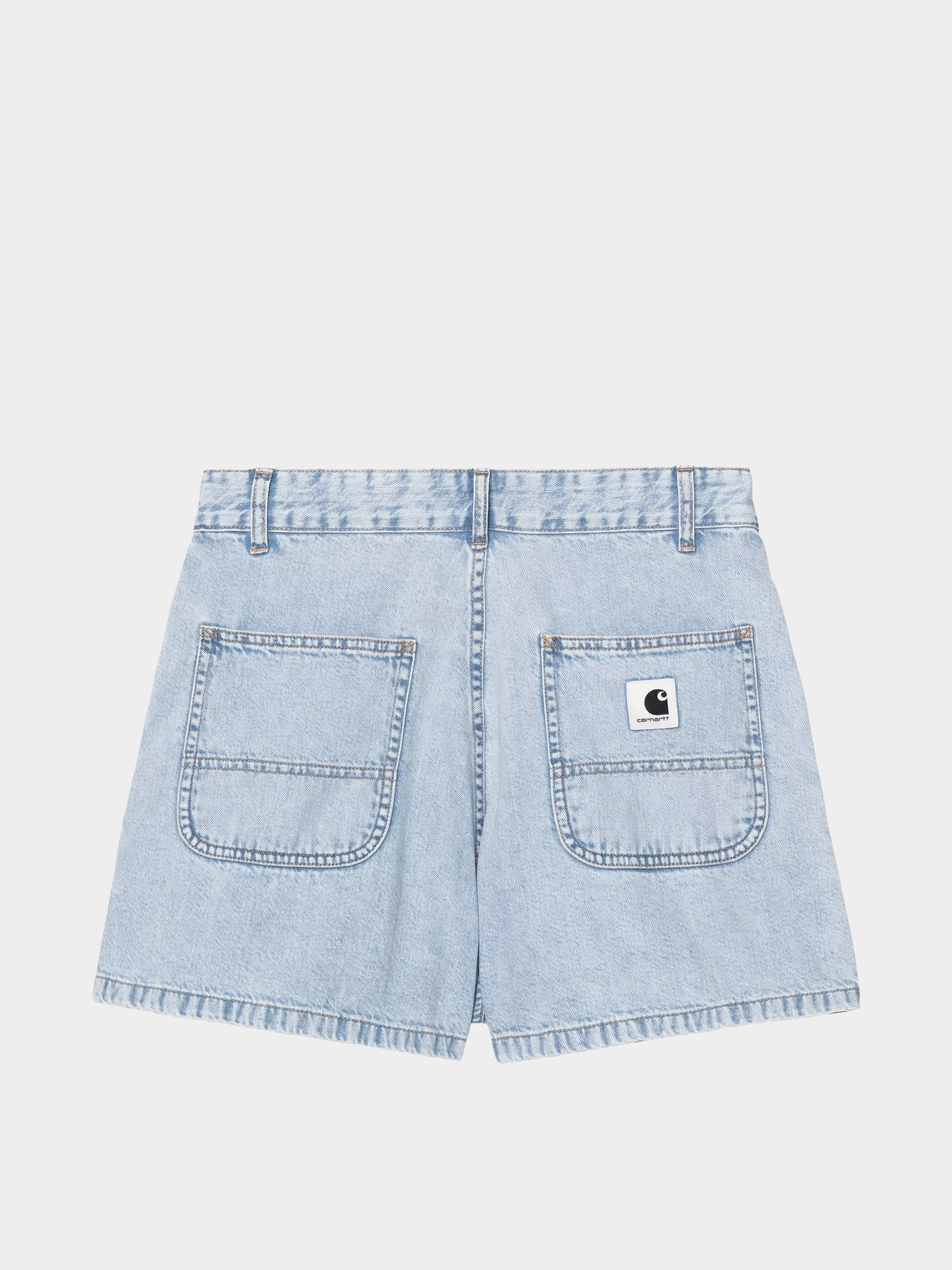 Pantaloni scurți Carhartt WIP Lova Wmn (blue stone bleached)