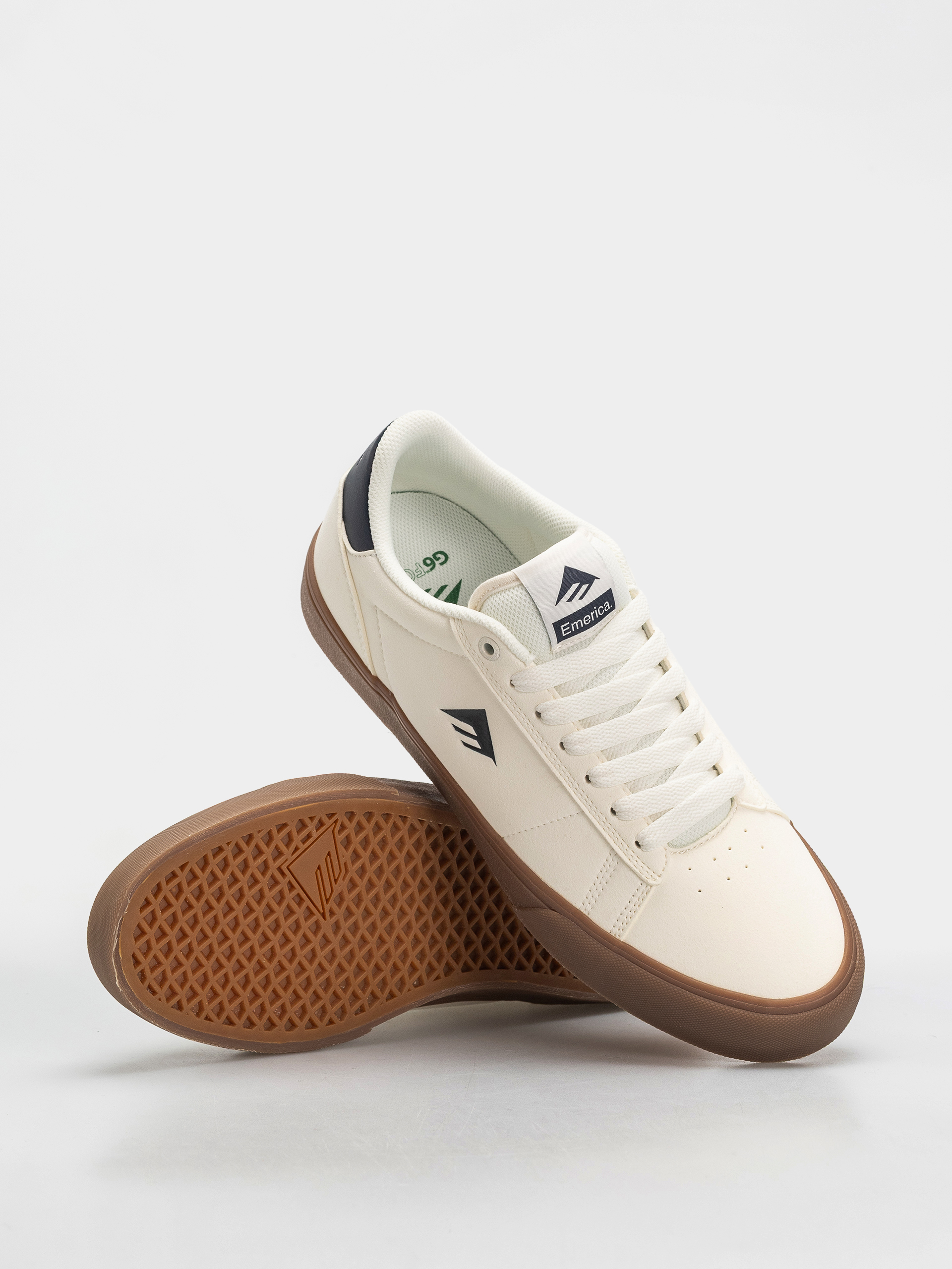 Pantofi Emerica Moca (white/gum)
