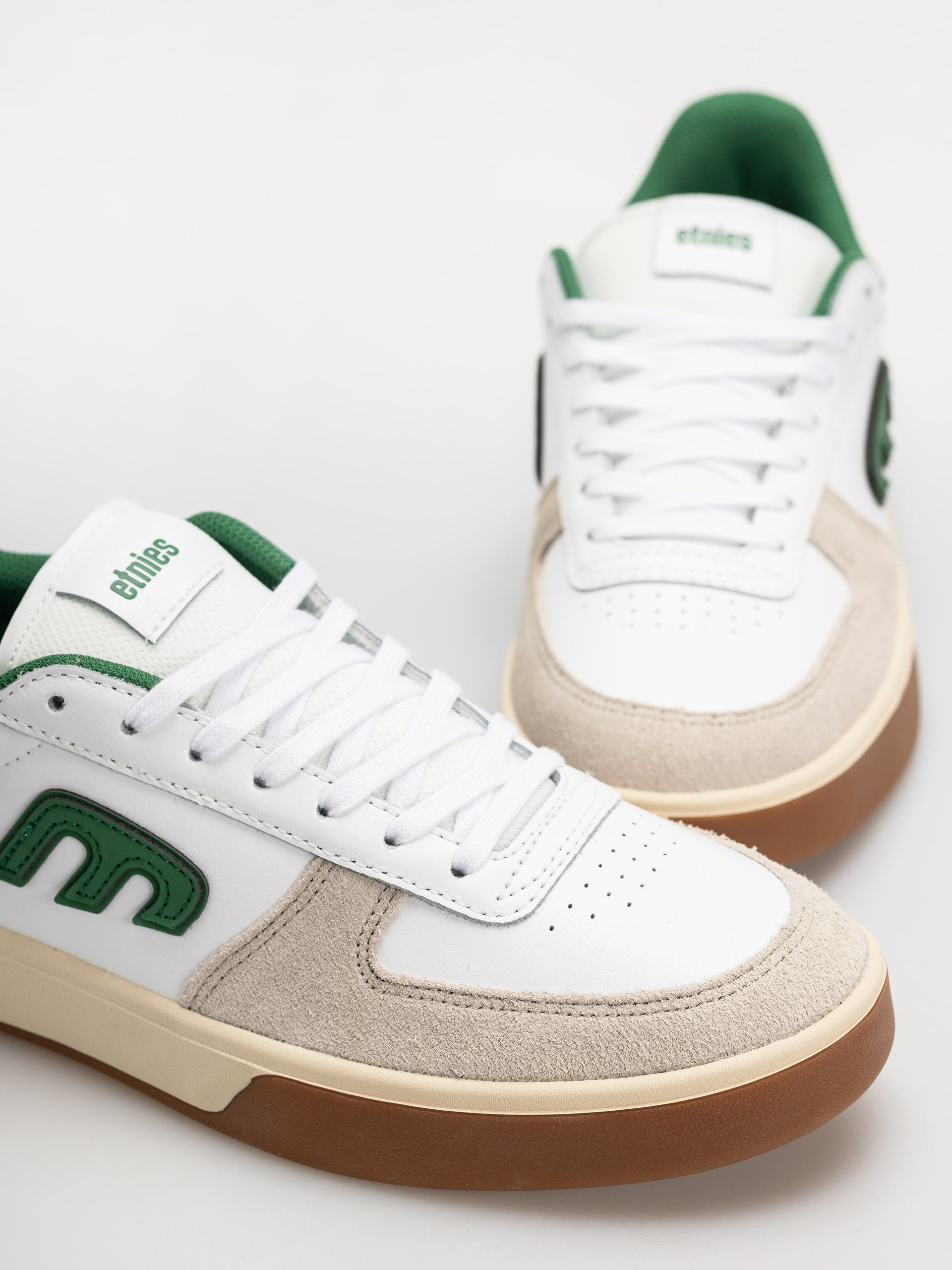 Pantofi Etnies Emerson (grey/white/green)