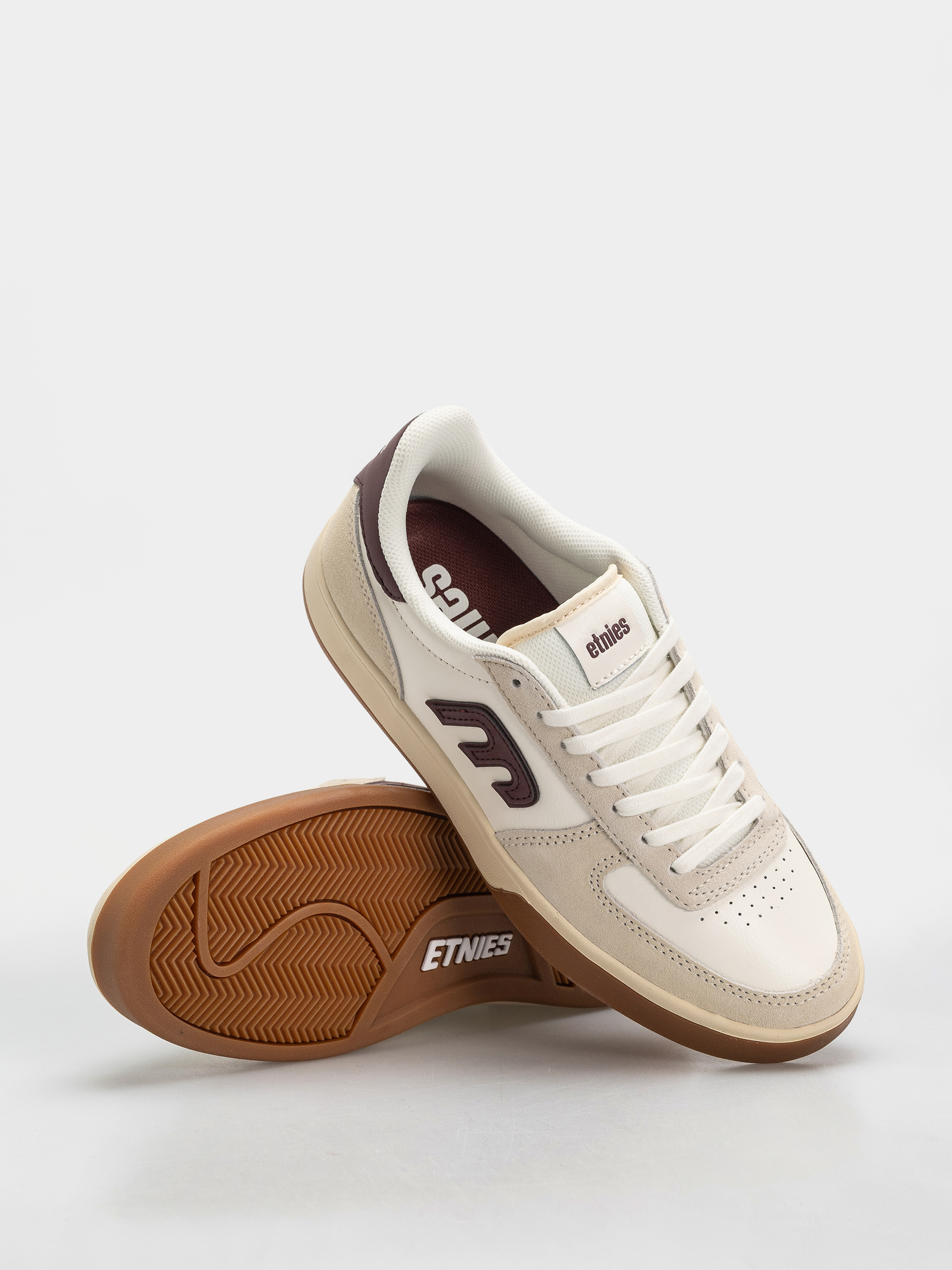 Pantofi Etnies Emerson (tan/white)