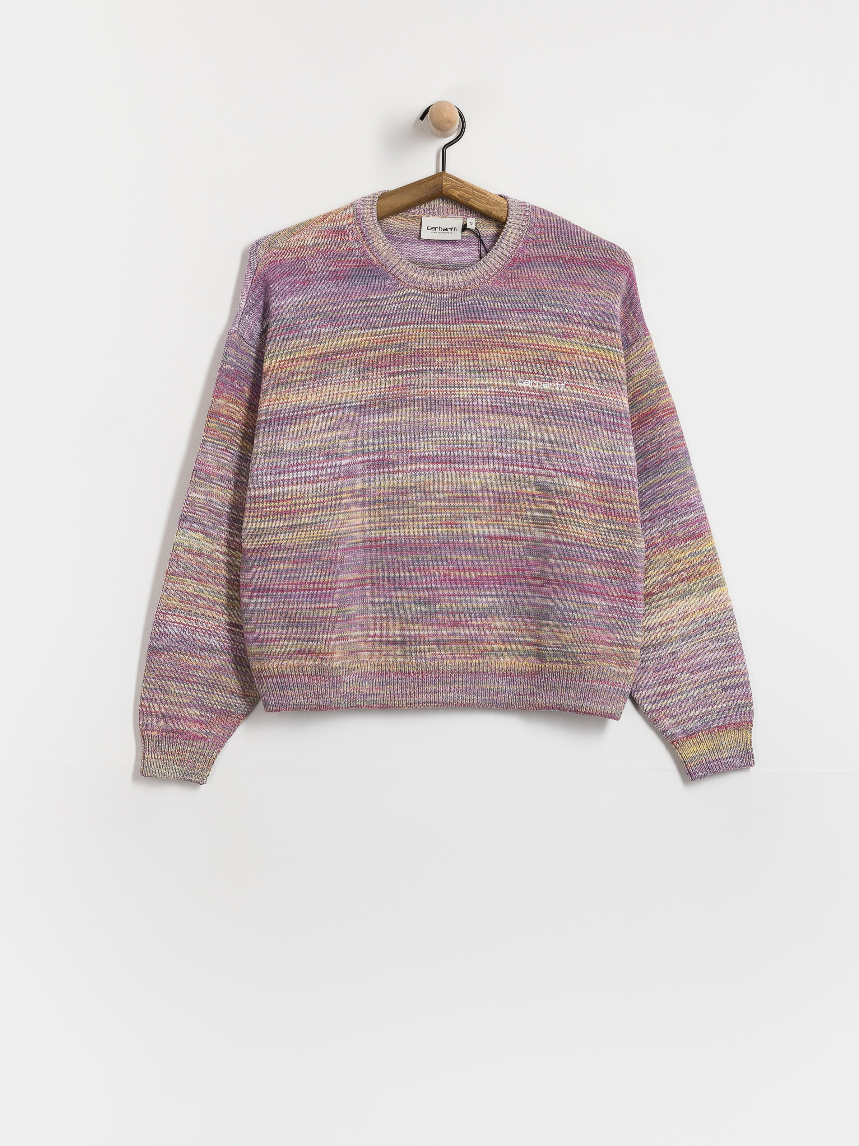 Pulover Carhartt WIP Keenaner Wmn (gradient/gentle purple)