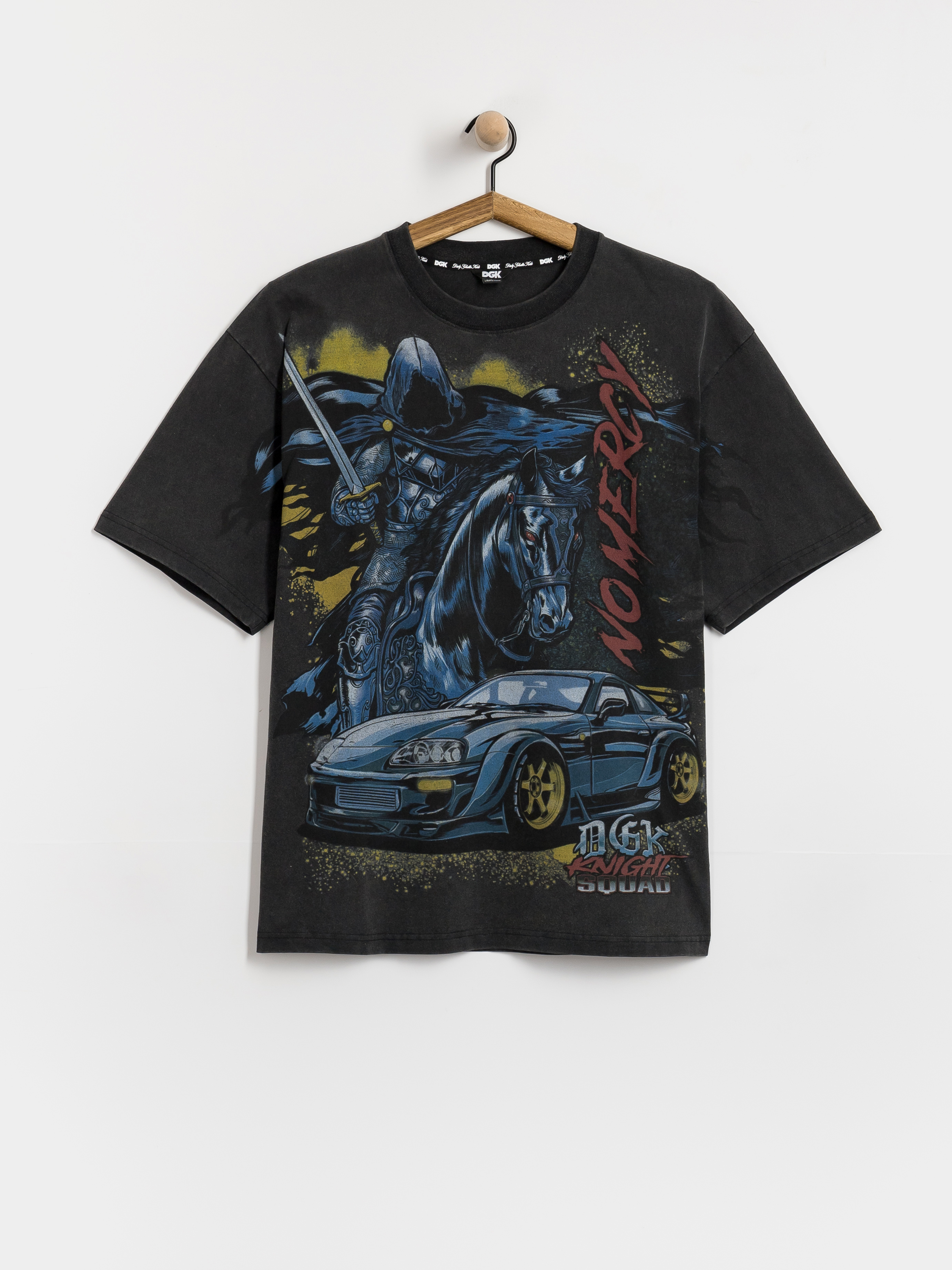 Tricou DGK Black Knight (vintage black)