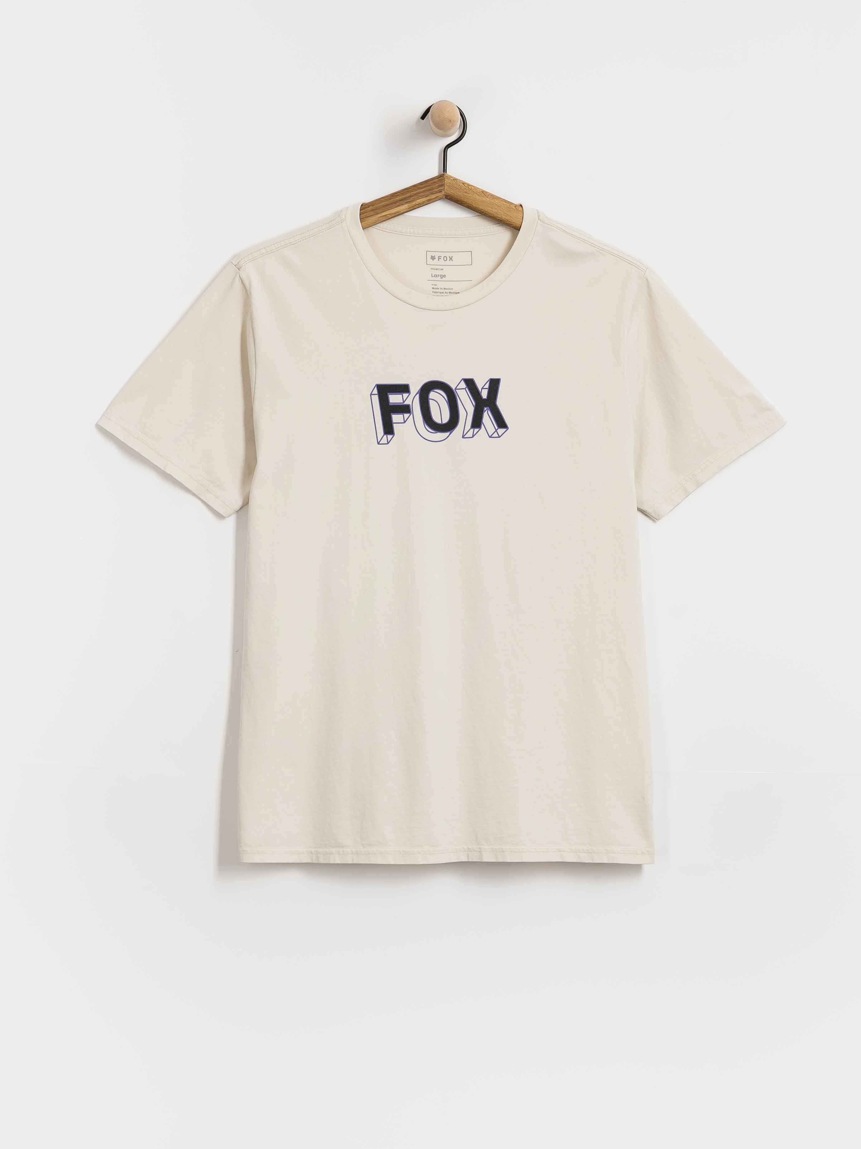 Tricou Fox Image Print 195 (chalk)