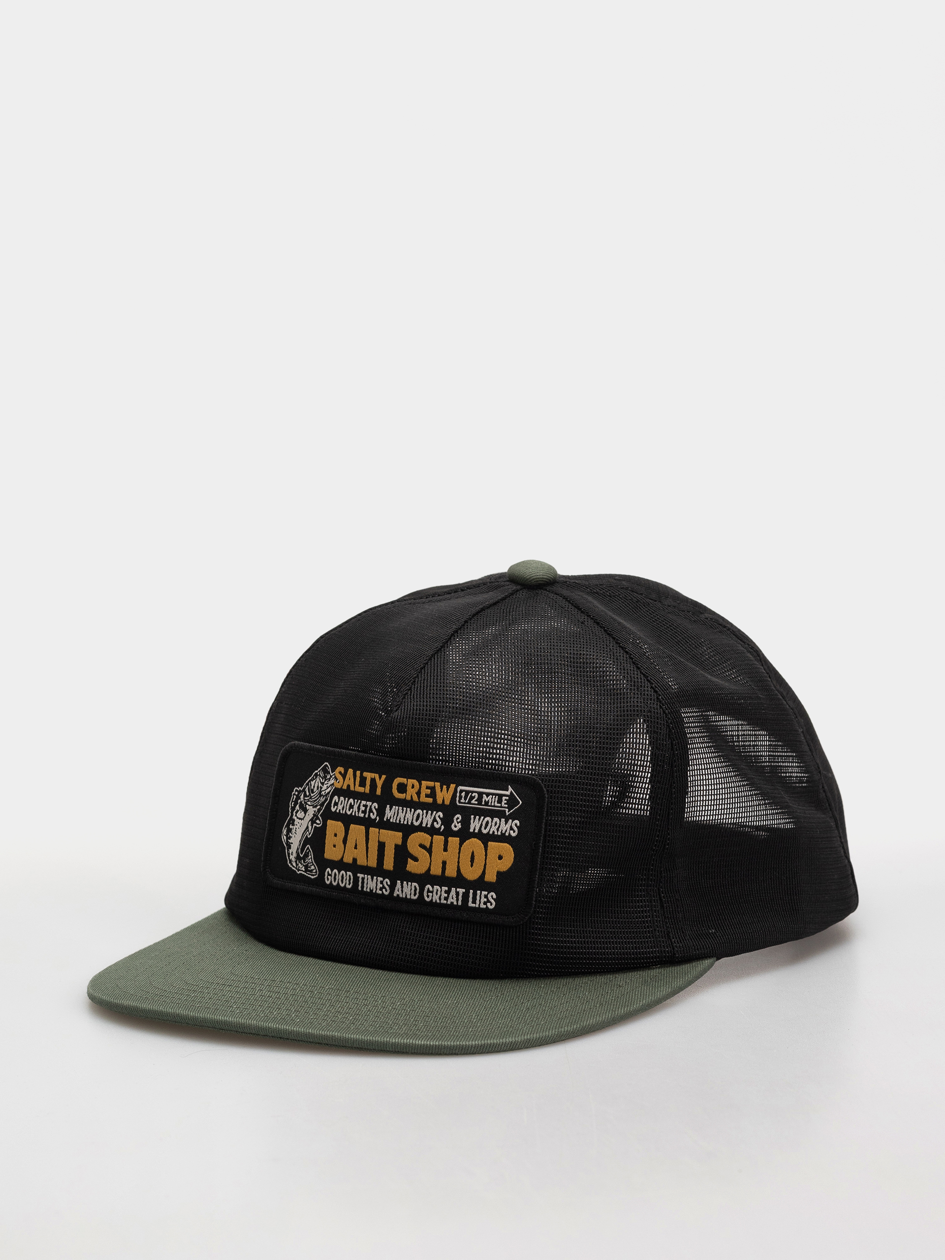 Șapcă Salty Crew Bait Shop Trucker (green/black)