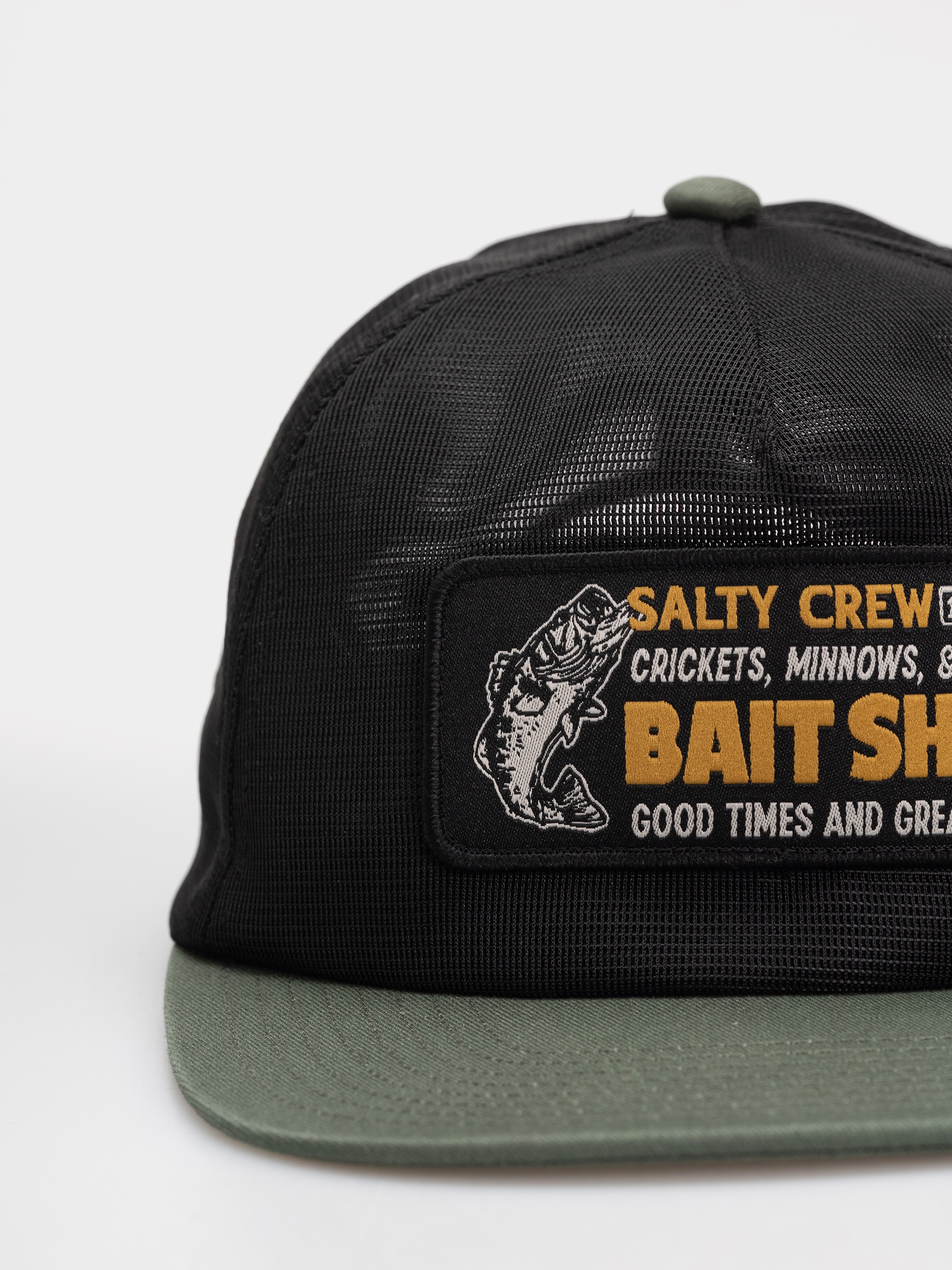 Șapcă Salty Crew Bait Shop Trucker (green/black)
