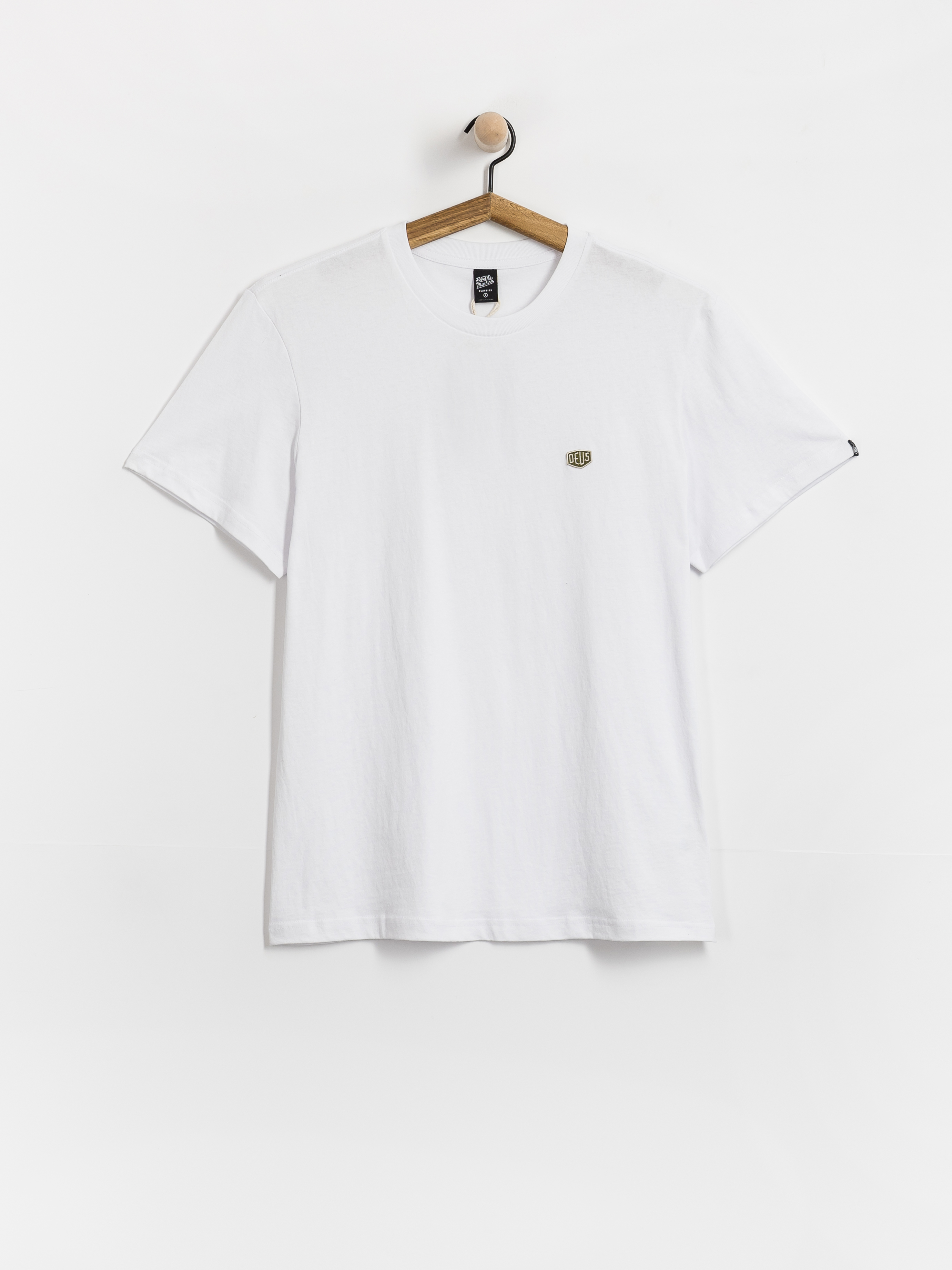 Tricou Deus Ex Machina Shield Standard (white)