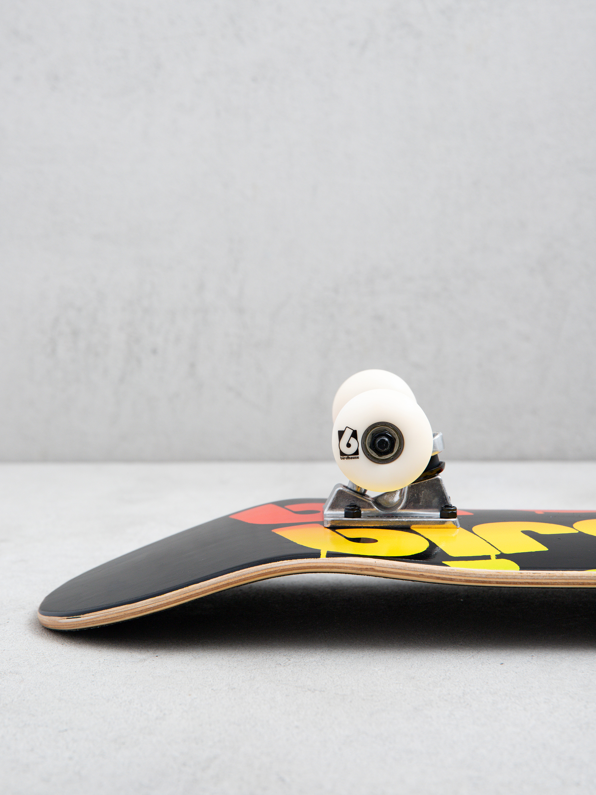 Skateboard Birdhouse Triple Stack (rasta)