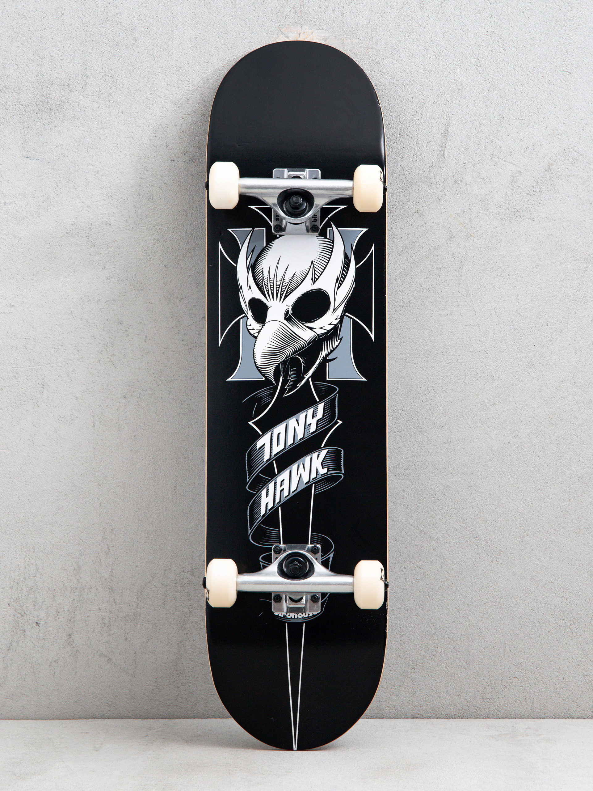 Skateboard Birdhouse Hawk Crest (black)