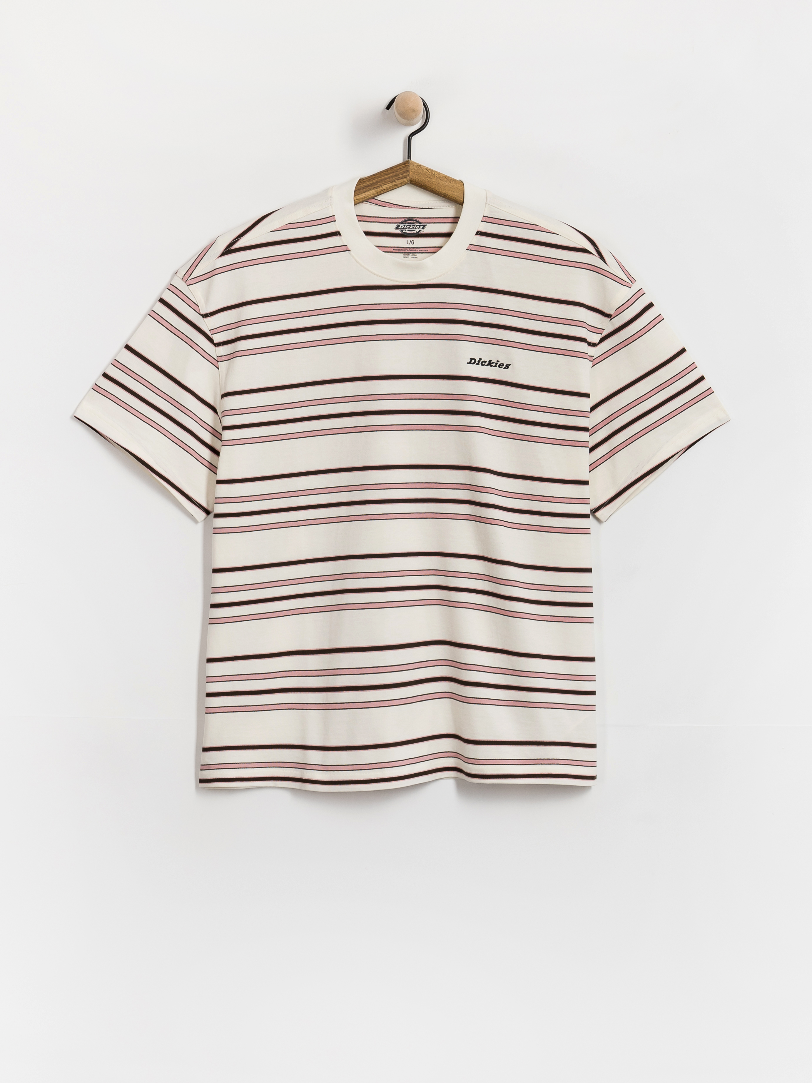 Tricou Dickies East Liberty Stripe (egret)