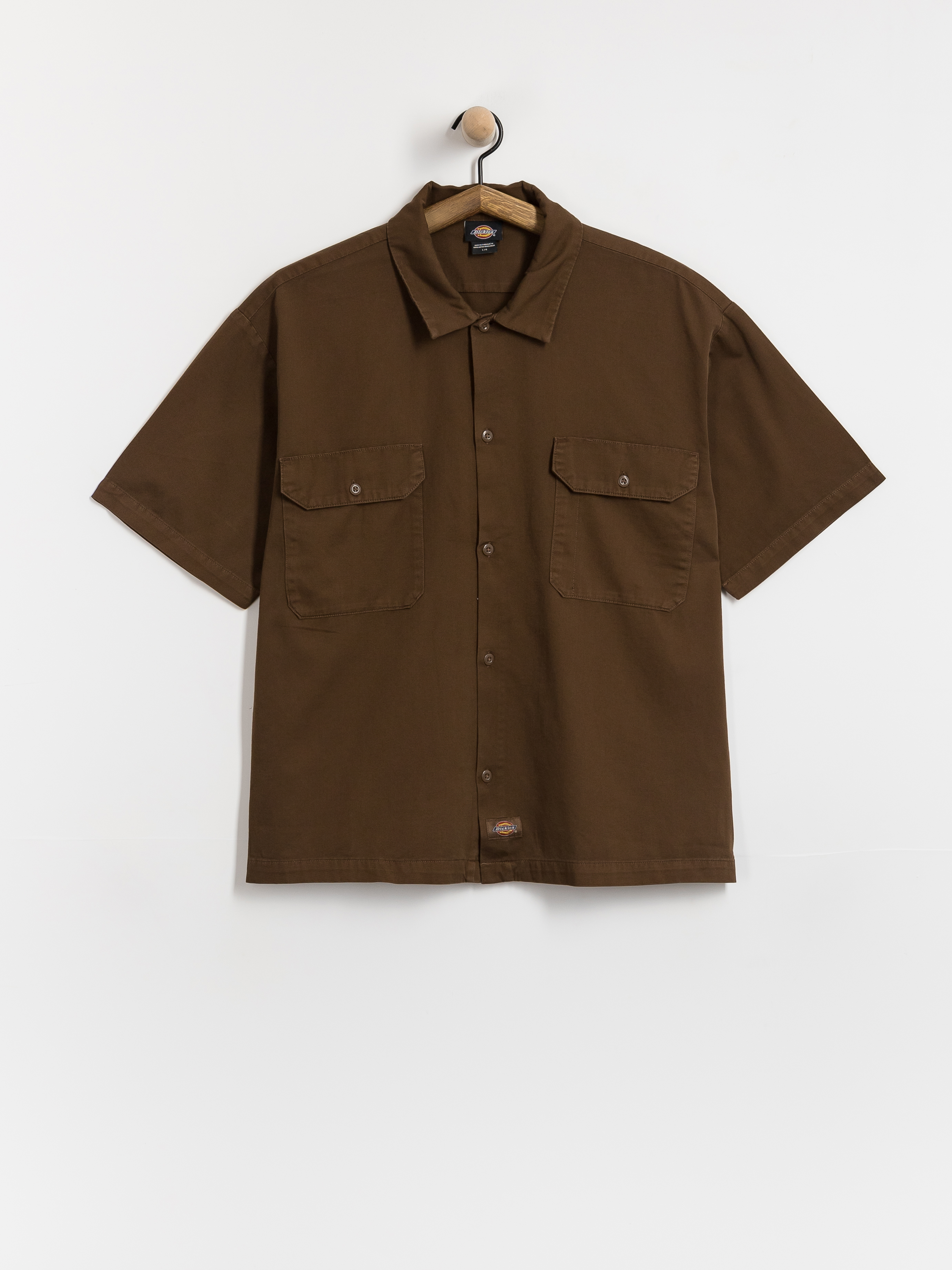 Cămașă Dickies 247 Garment Dyed Work (timber brown)