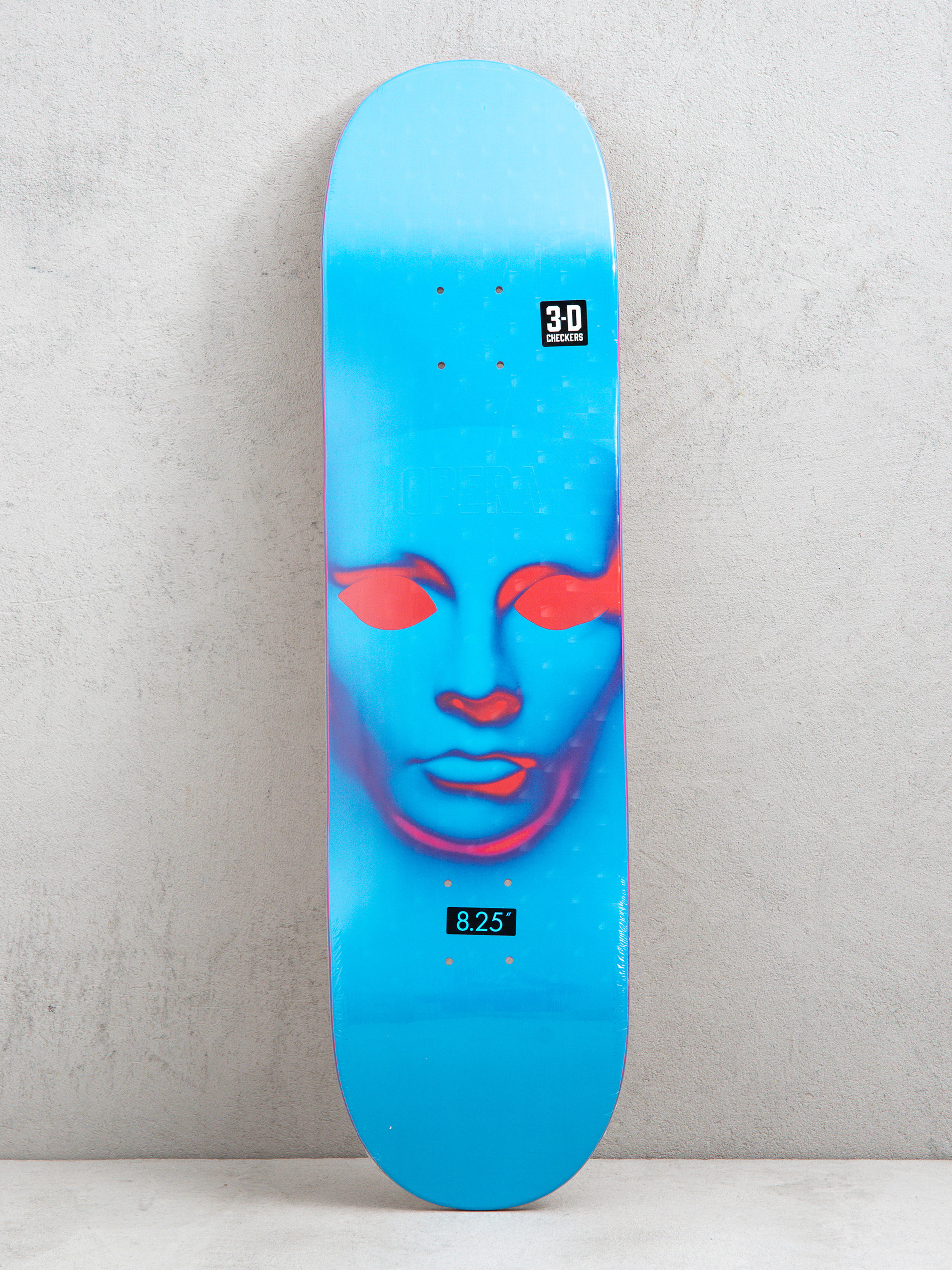 Placă Opera Face (blue hologrpahic)