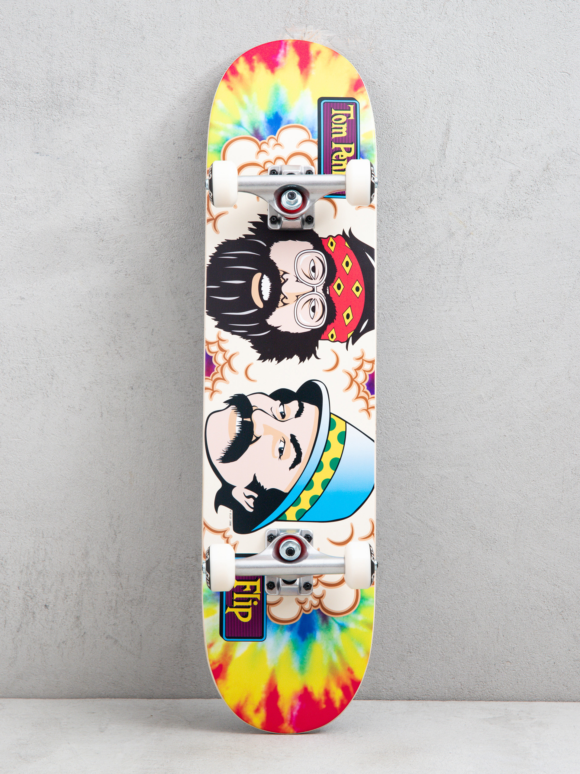 Skateboard Flip Penny Toms Friends Tie Dye