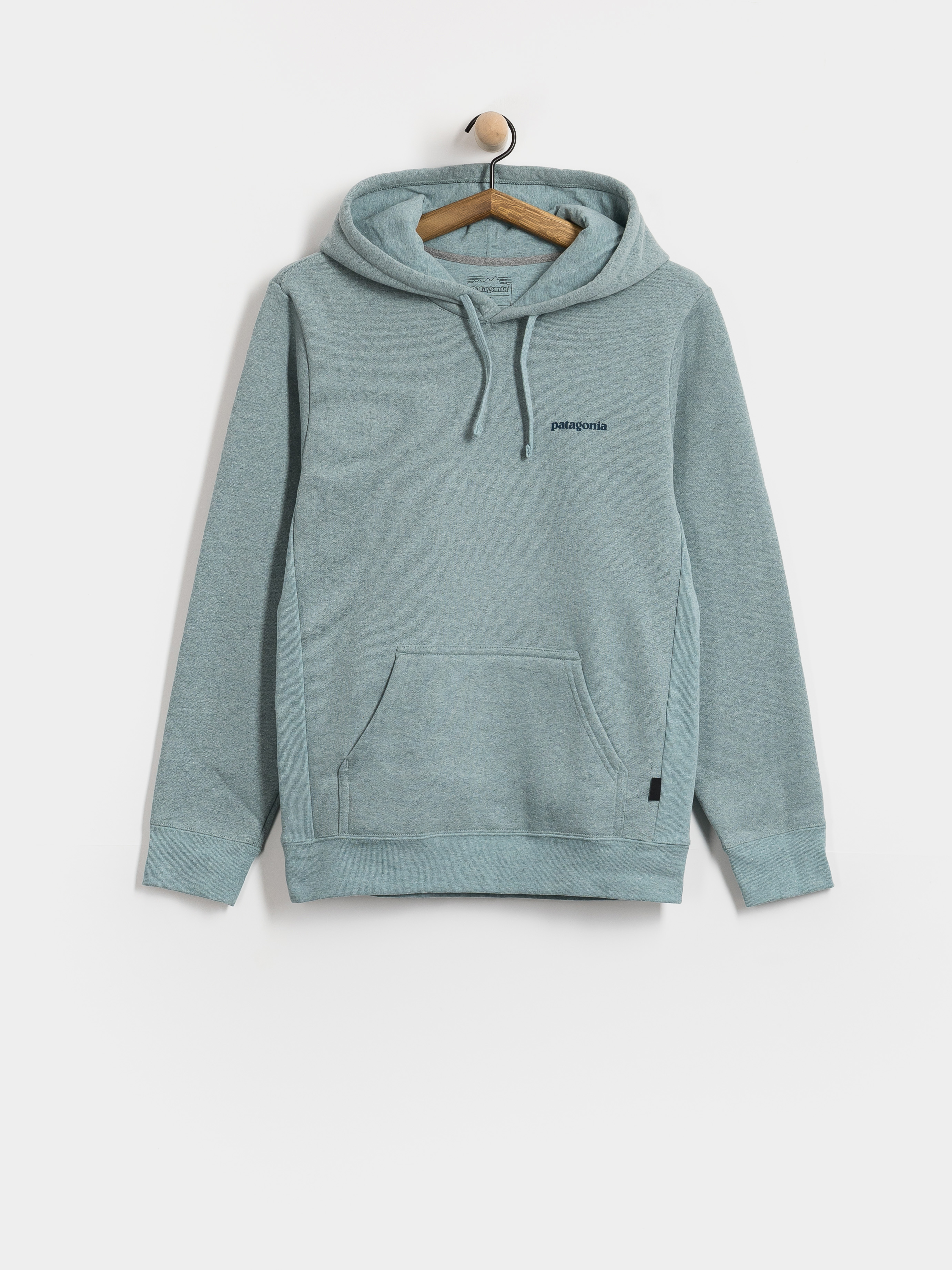 Hanorac cu glugă Patagonia Boardshort Logo Uprisal HD (blue sage)